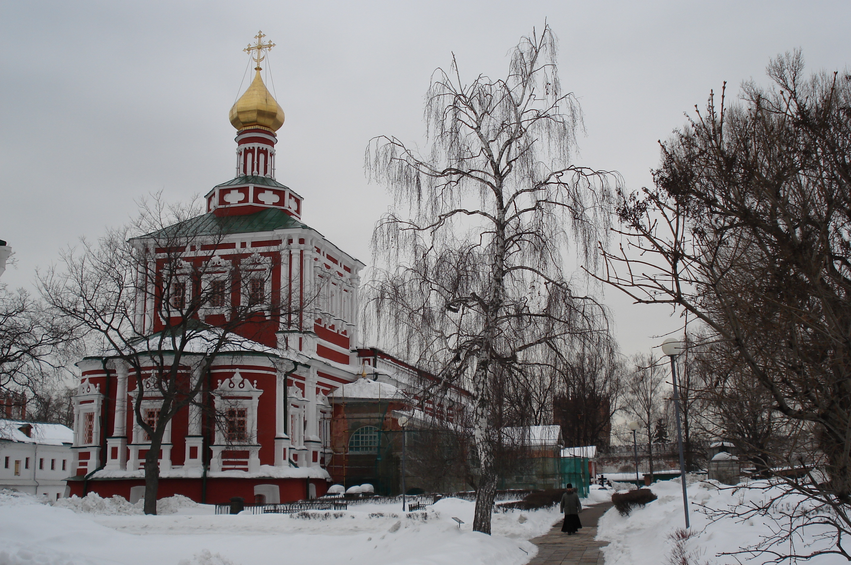 รูปถ่าย รัสเซีย(Russia) มอสโก(Moscow) คอนแวนต์และสุสานโนโวเดวิชี(Novodevichy Convent and Cemetery) 2006-03 3