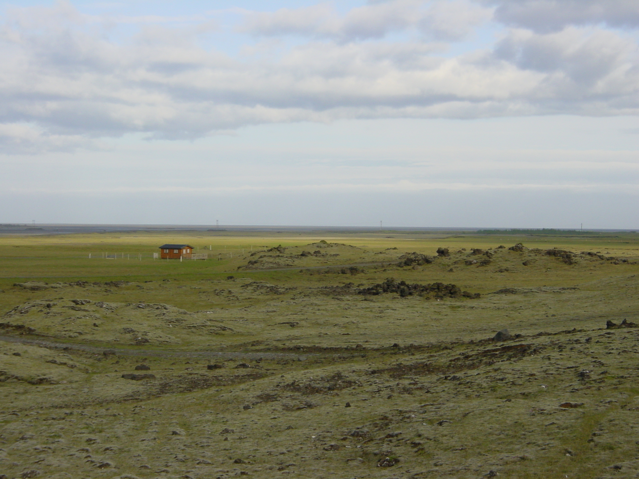 รูปถ่าย ไอซ์แลนด์(Iceland) ถนนหมายเลข 1 จากโยกุลซาร์เลานไปวีก(Road 1 Jokulsarlon to vik) 2003-06 40