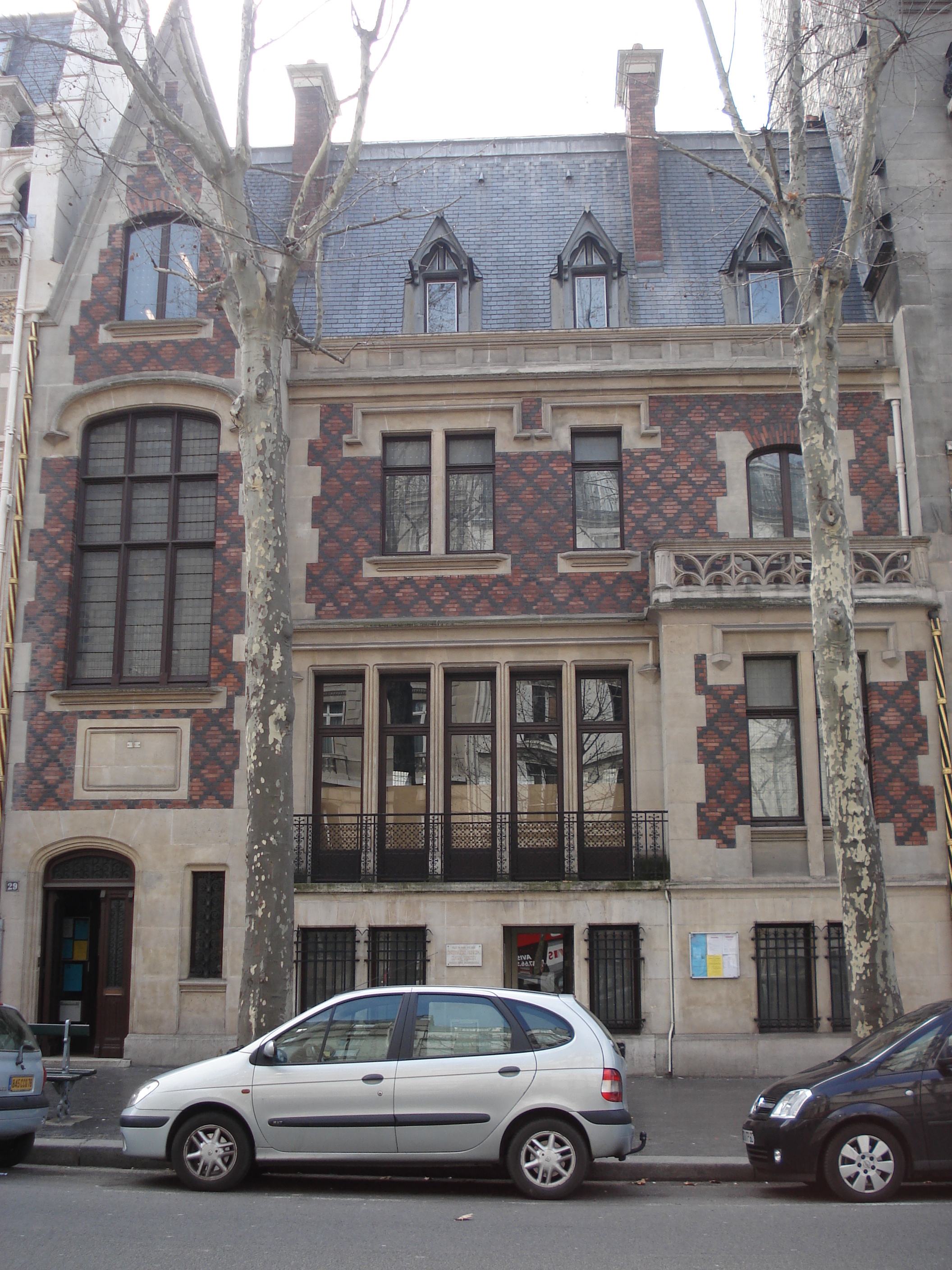 รูปถ่าย ฝรั่งเศส(France) ปารีส(Paris) คุ้มที่ 17 (17th Arrondissement) ปลาส  มาเลแอร์บ(Place Malesherbes) 2006-03 30