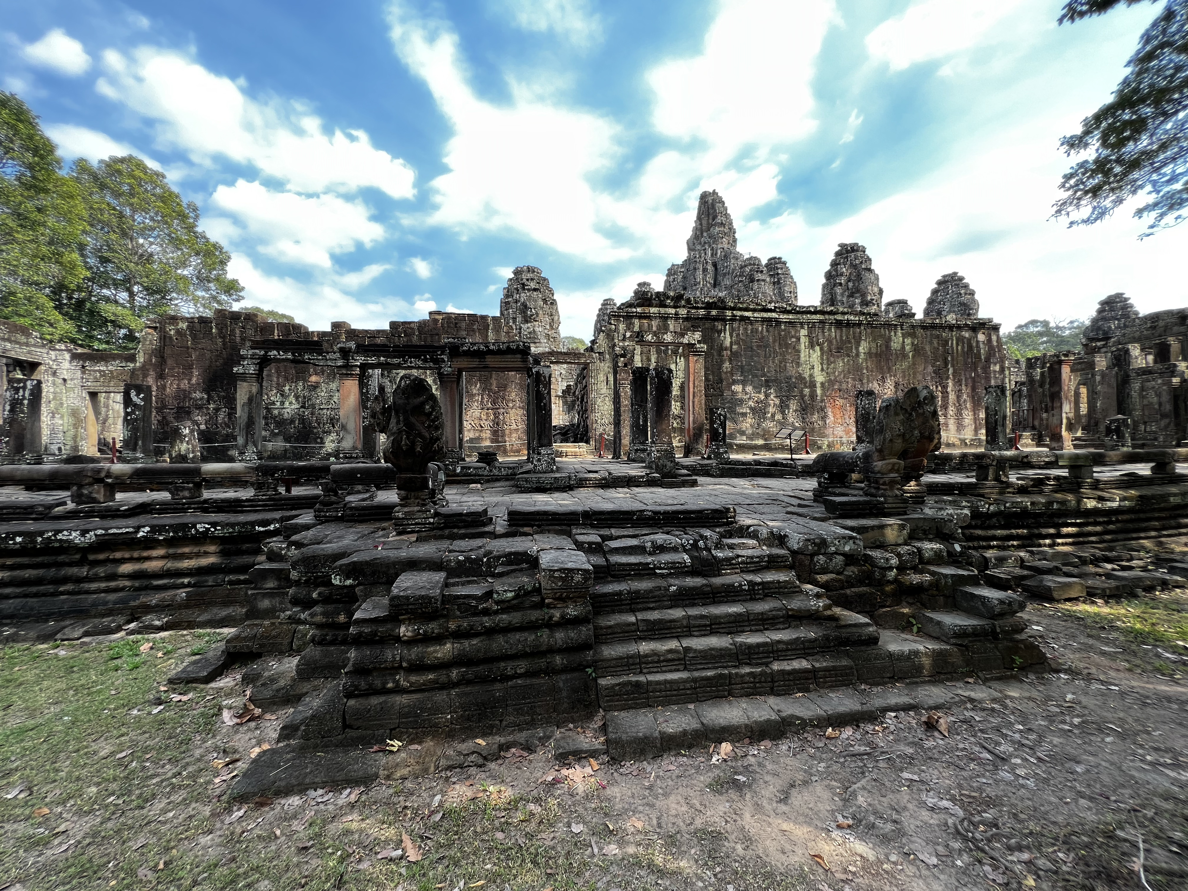 รูปถ่าย กัมพูชา(Cambodia) เสียมราฐ(Siem Reap) ปราสาทบายน(Bayon) 2023-01 4