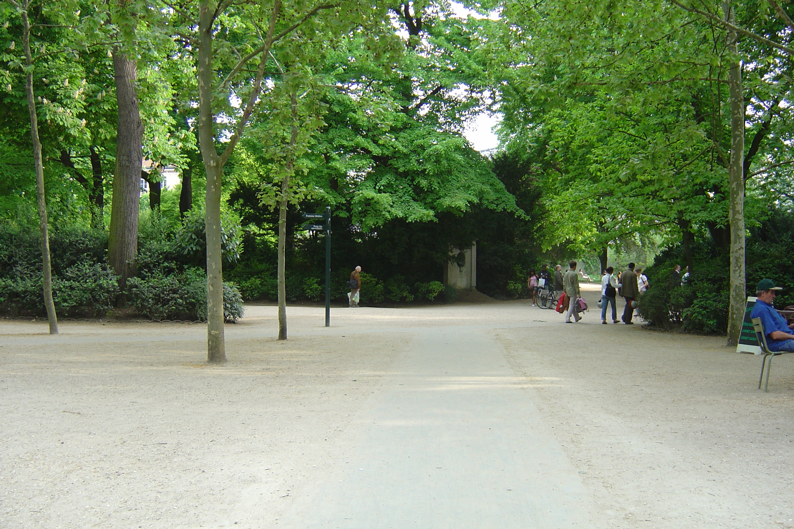 รูปถ่าย ฝรั่งเศส(France) ปารีส(Paris) สวนลักเซมเบิร์ก(Luxembourg Garden) 2007-04 36