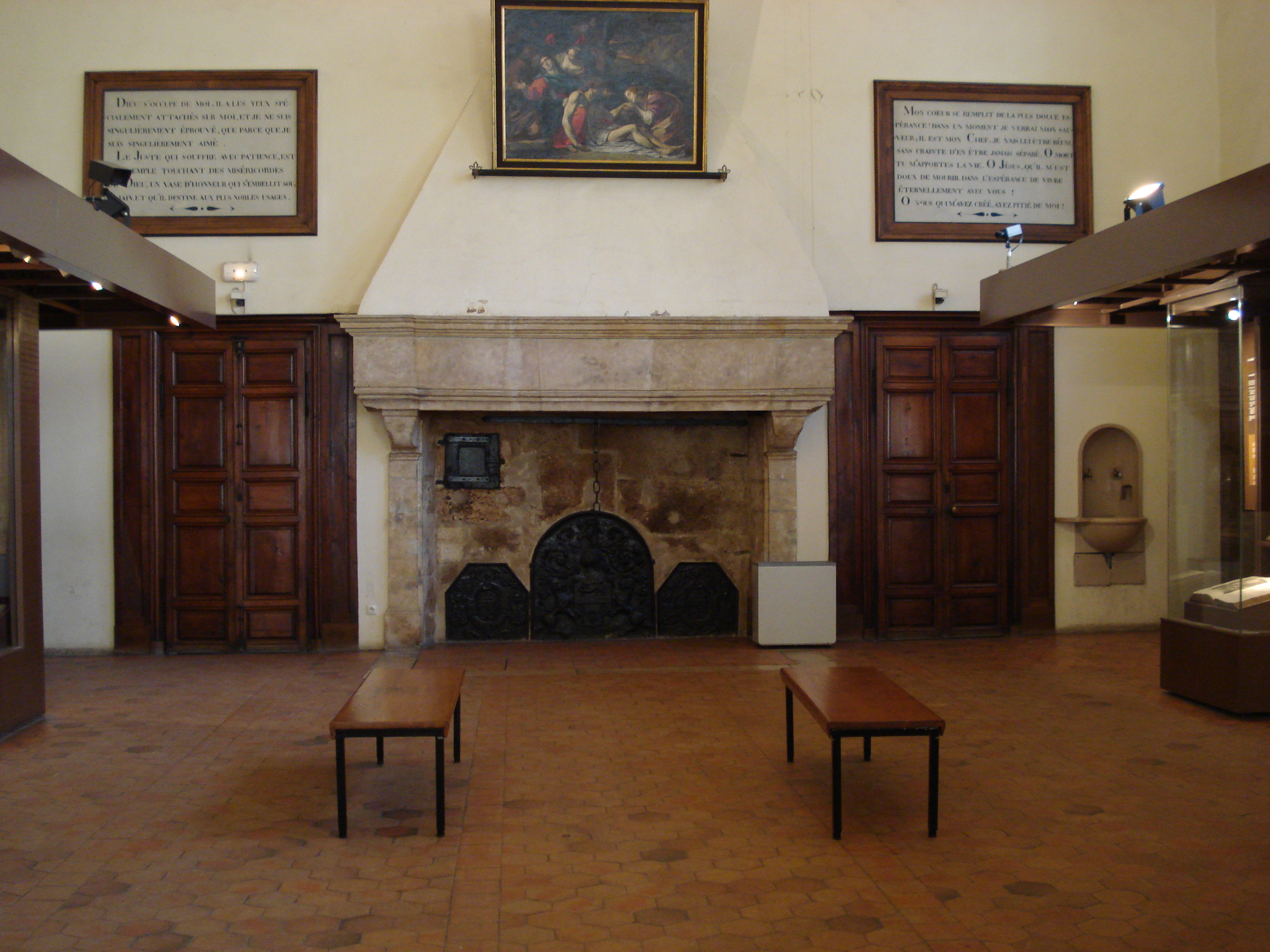 รูปถ่าย ฝรั่งเศส(France) โบนเนอ(Beaune) โรงพยาบาลเก่าโบน (ออสปิสเดอโบน)(Hospices de Beaune) 2007-01 30