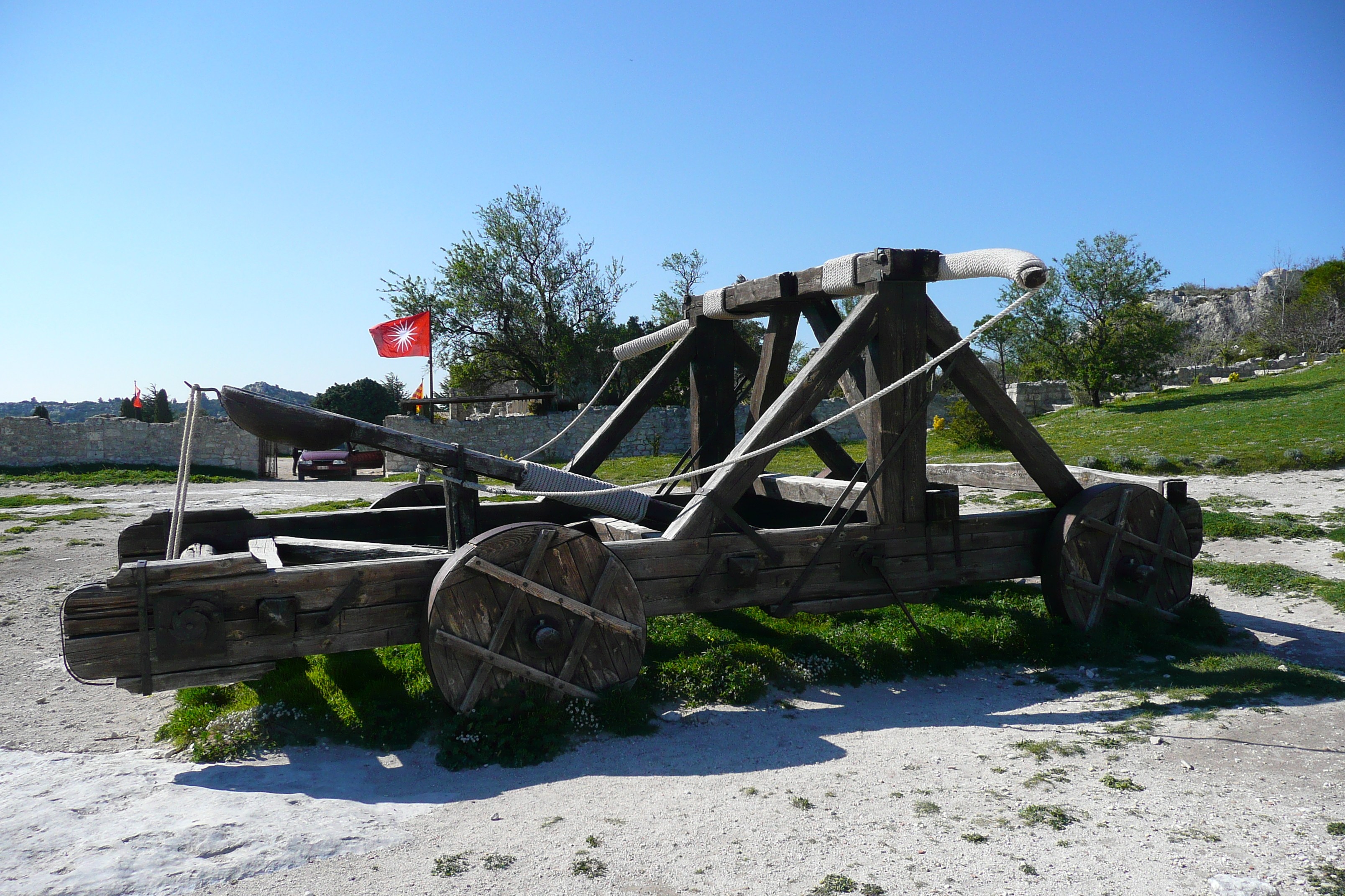 รูปถ่าย ฝรั่งเศส(France) เลส์โบเดอโพรว็องซ์(Baux de Provence) ปราสาทโบเดอโพรว็องส์(Baux de Provence Castle) 2008-04 98