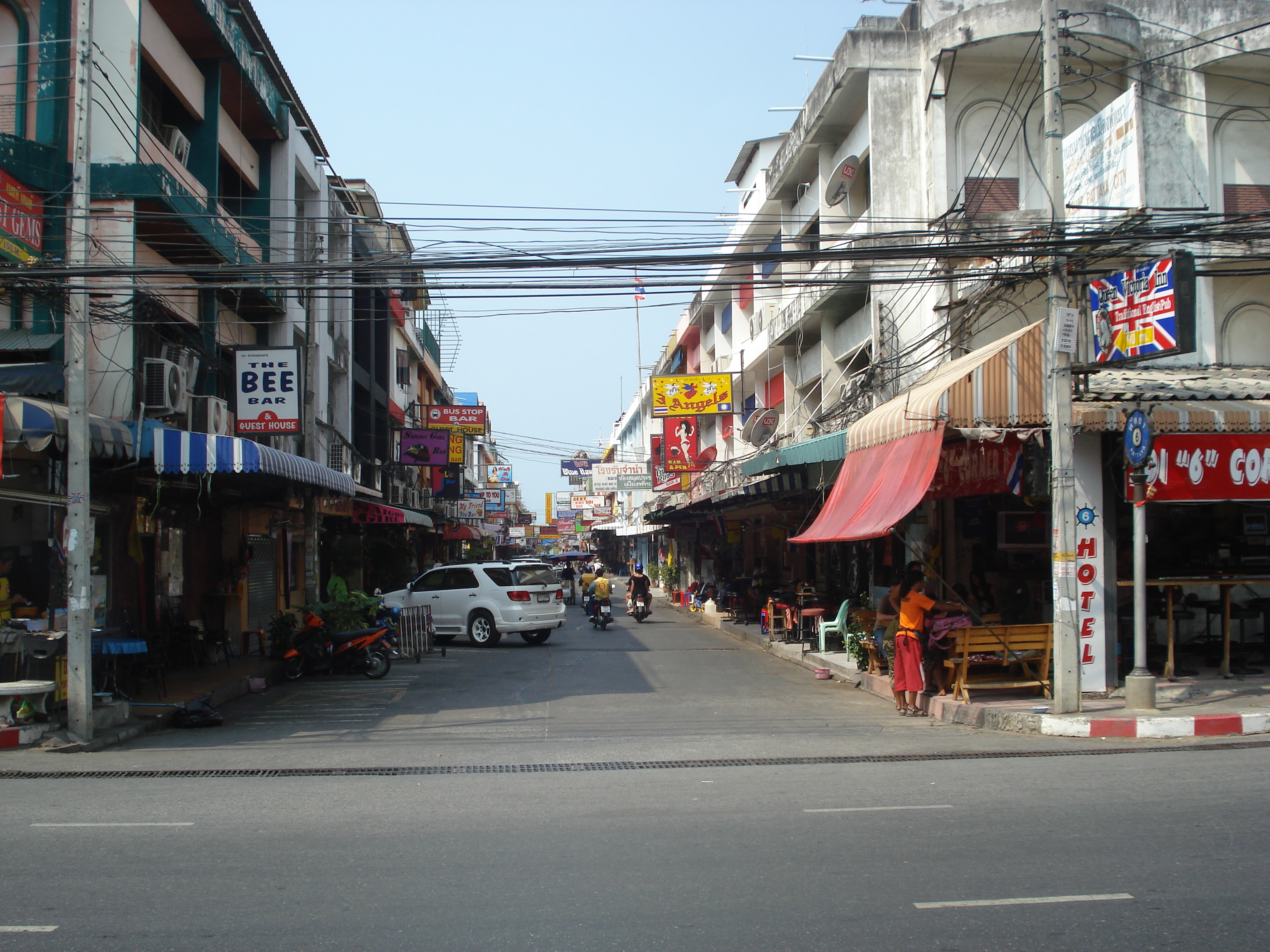 รูปถ่าย ไทย(Thailand) พัทยา(Pattaya) พัทยาสายสอง(Pattaya Saisong) 2008-01 45
