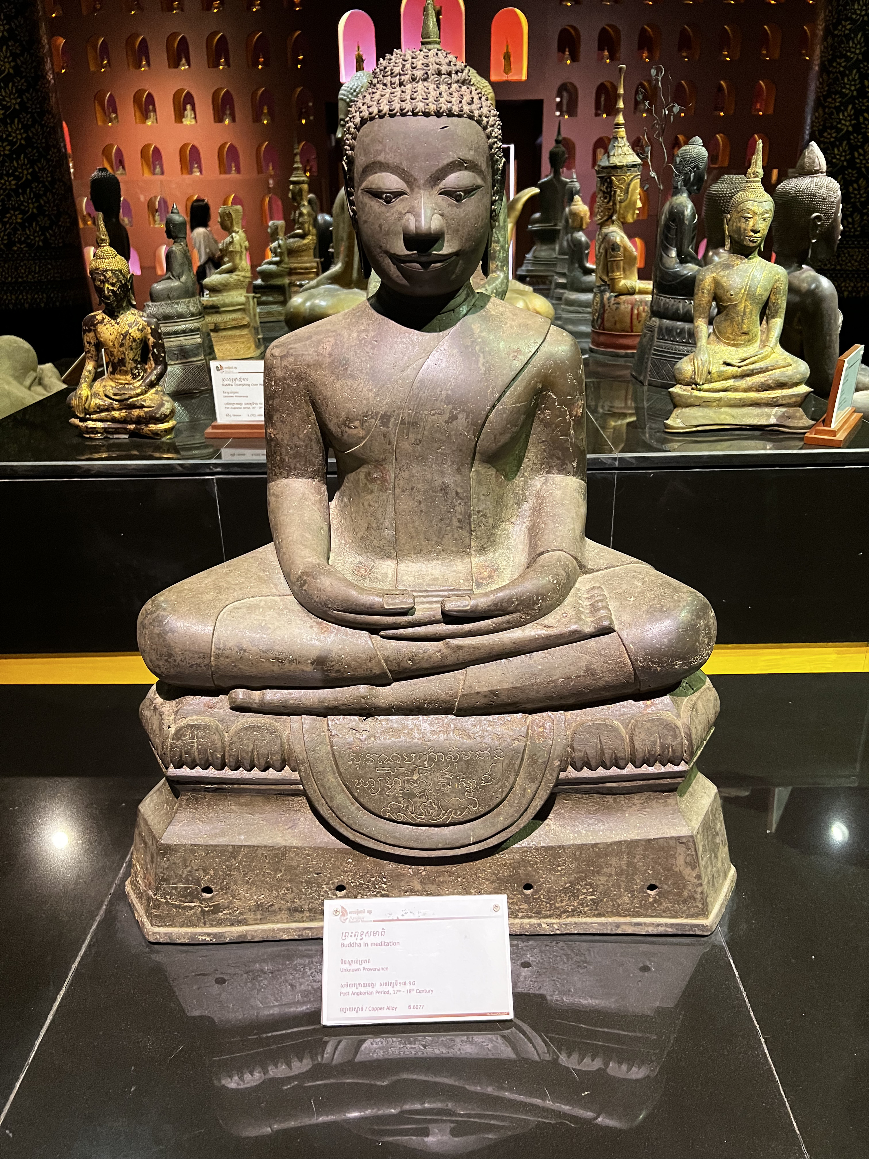 รูปถ่าย กัมพูชา(Cambodia) เสียมราฐ(Siem Reap) พิพิธภัณฑ์แห่งชาติอังกอร์(Angkor National Museum) 2023-01 119