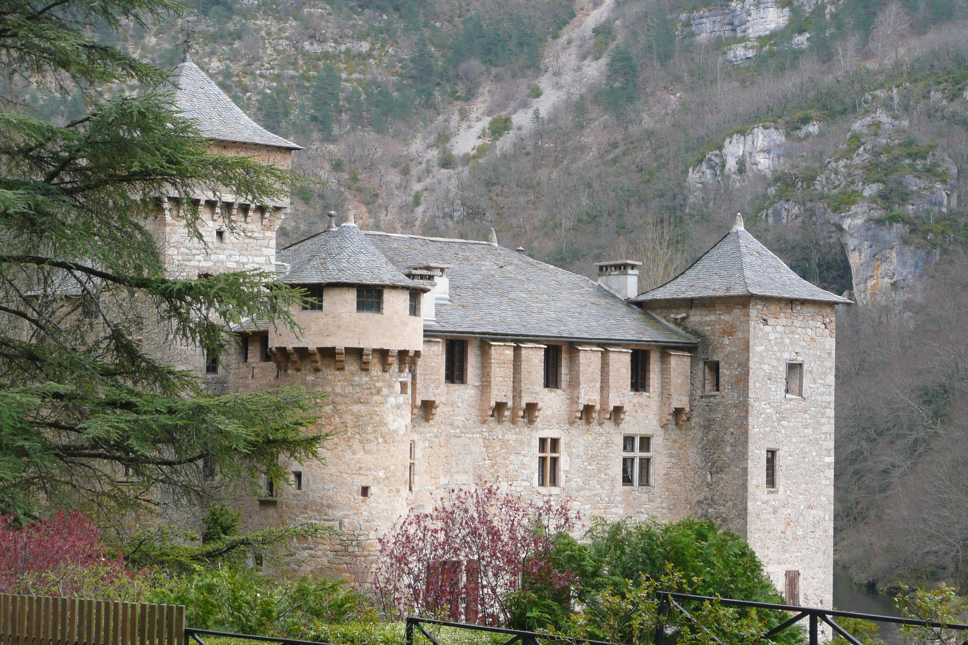 รูปถ่าย ฝรั่งเศส(France) หุบผาชันตาร์น(Gorges du Tarn) 2008-04 24