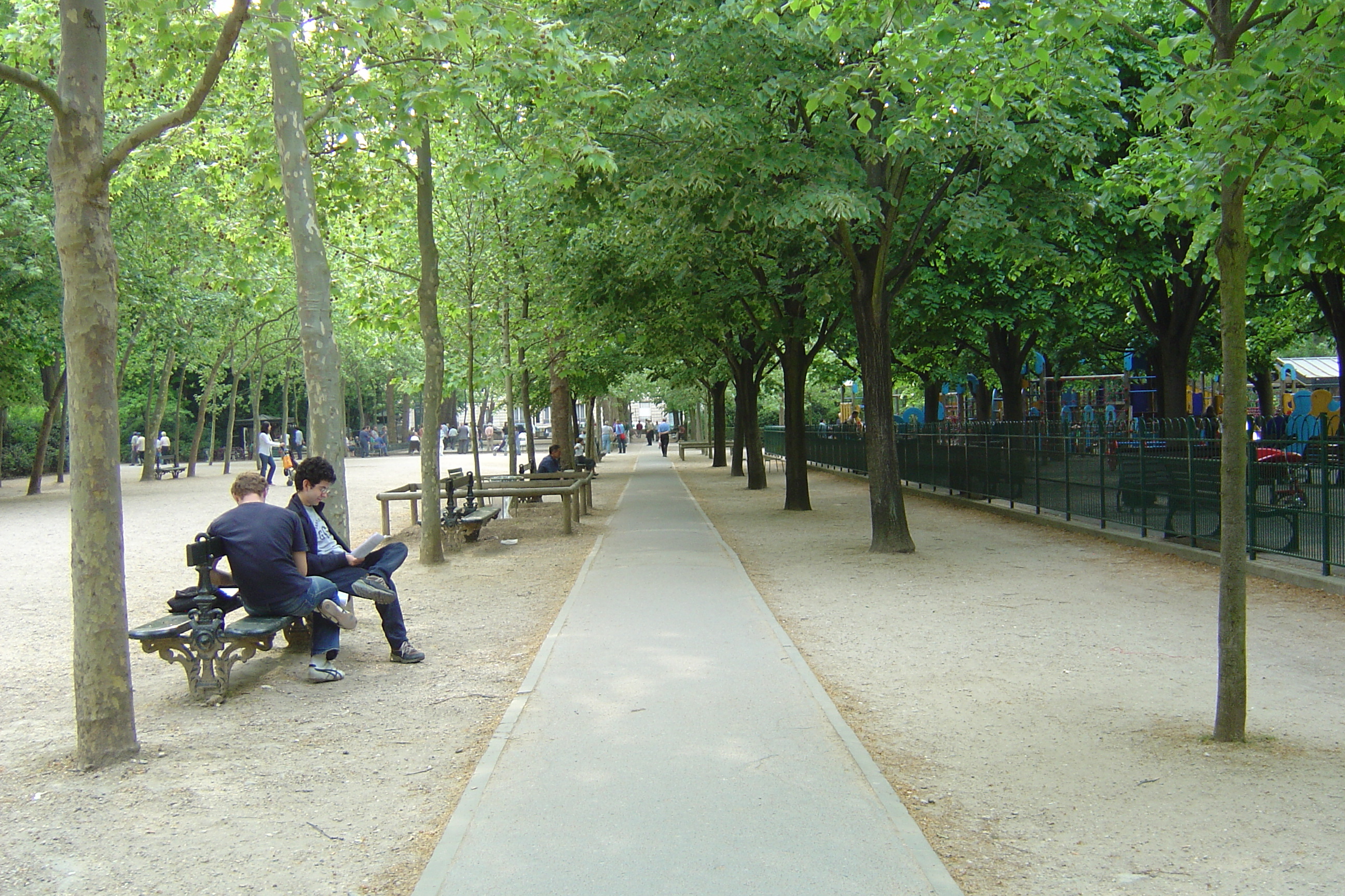 รูปถ่าย ฝรั่งเศส(France) ปารีส(Paris) สวนลักเซมเบิร์ก(Luxembourg Garden) 2007-04 184