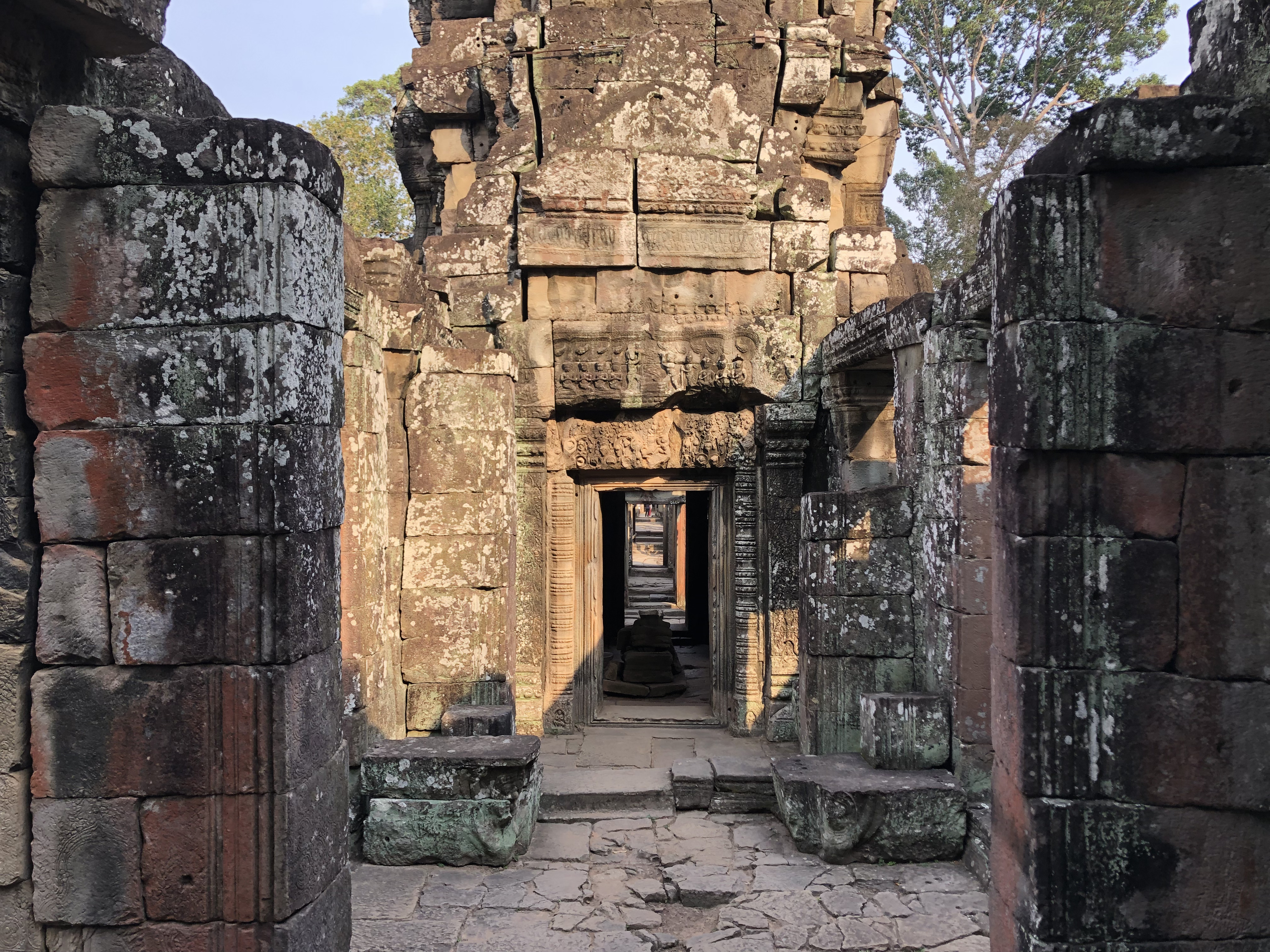 รูปถ่าย กัมพูชา(Cambodia) เสียมราฐ(Siem Reap) ปราสาทบันทายกุฎี(Banteay Kdei) 2023-01 28