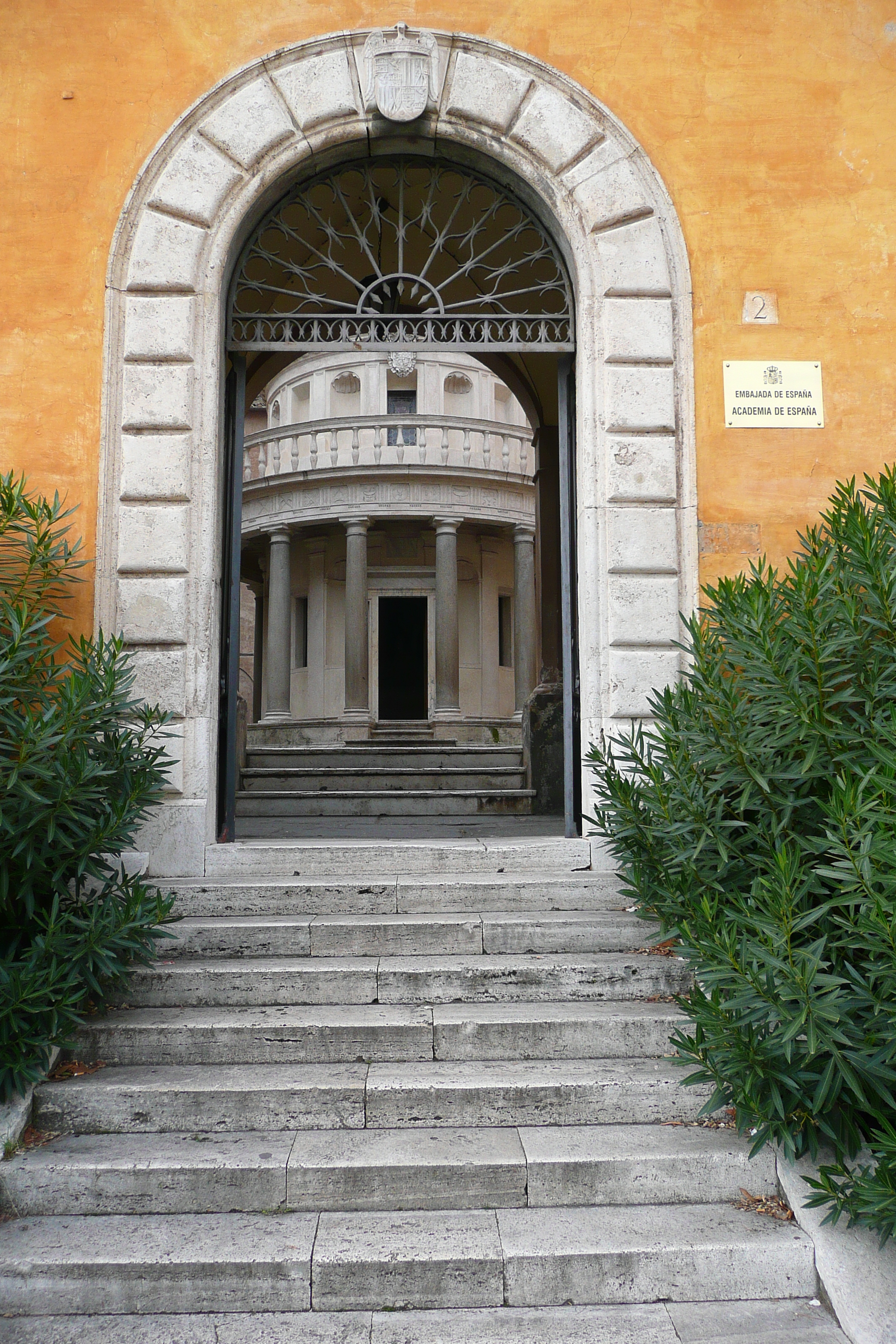 รูปถ่าย อิตาลี(Italy) โรม(Rome) ถนนการีบัลดี(Via Garibaldi) 2007-11 38