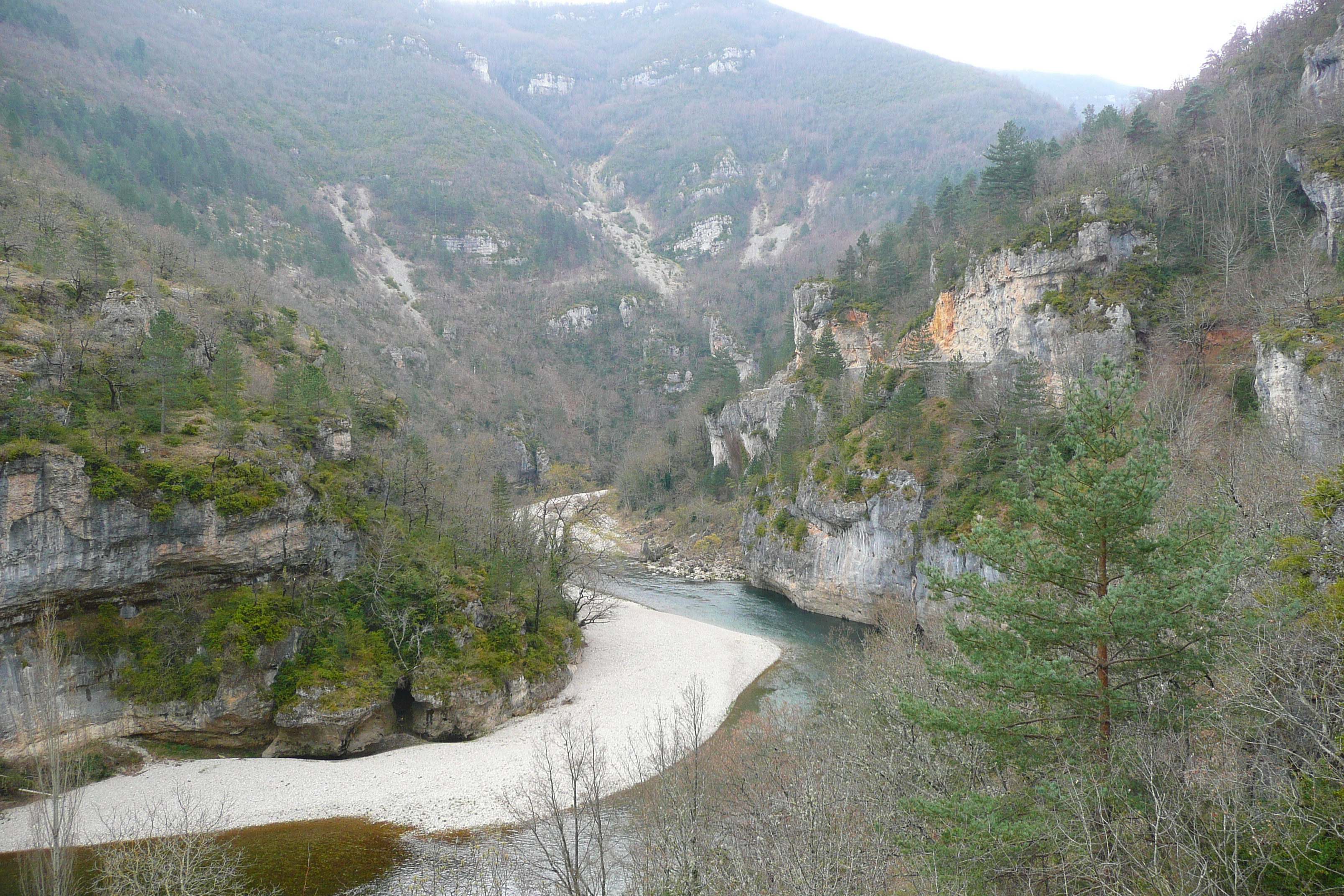 รูปถ่าย ฝรั่งเศส(France) หุบผาชันตาร์น(Gorges du Tarn) 2008-04 5