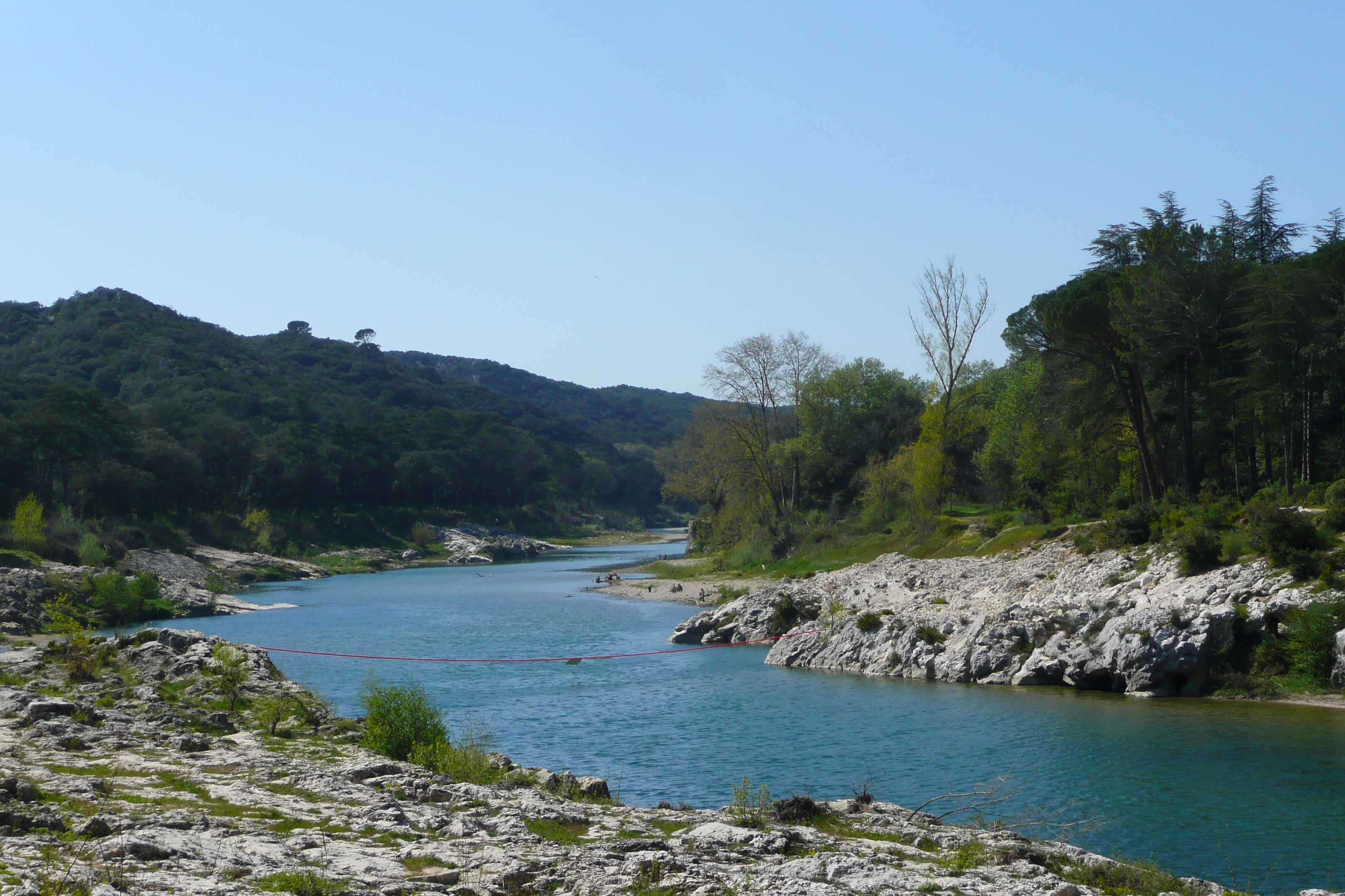 รูปถ่าย ฝรั่งเศส(France) สะพานปงดูการ์(Pont du Gard) 2008-04 38