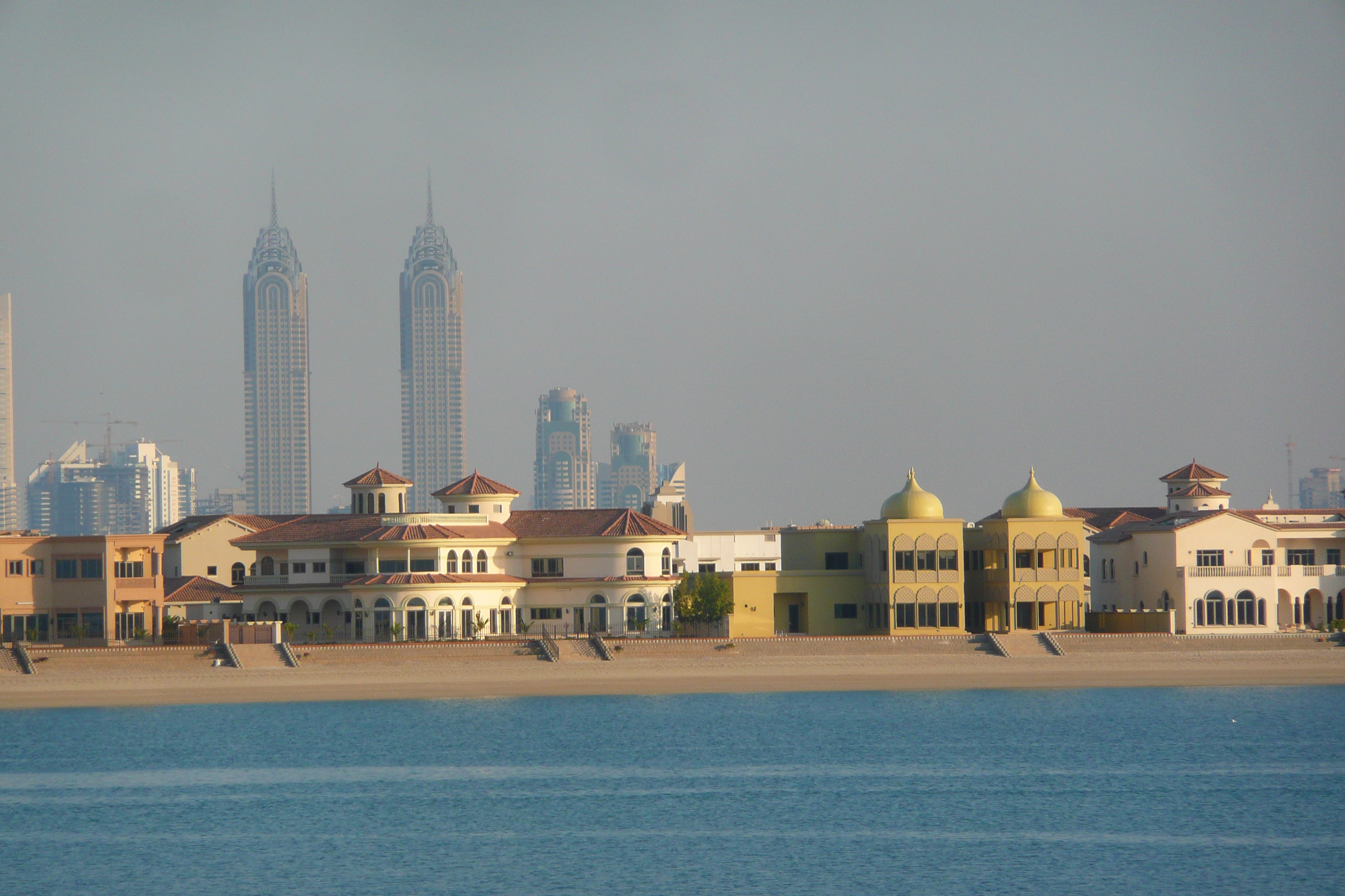 รูปถ่าย สหรัฐอาหรับเอมิเรตส์(United Arab Emirates) ดูไบ(Dubai) ปาล์มจุมัยเราะห์(Palm Jumeirah) 2009-01 19