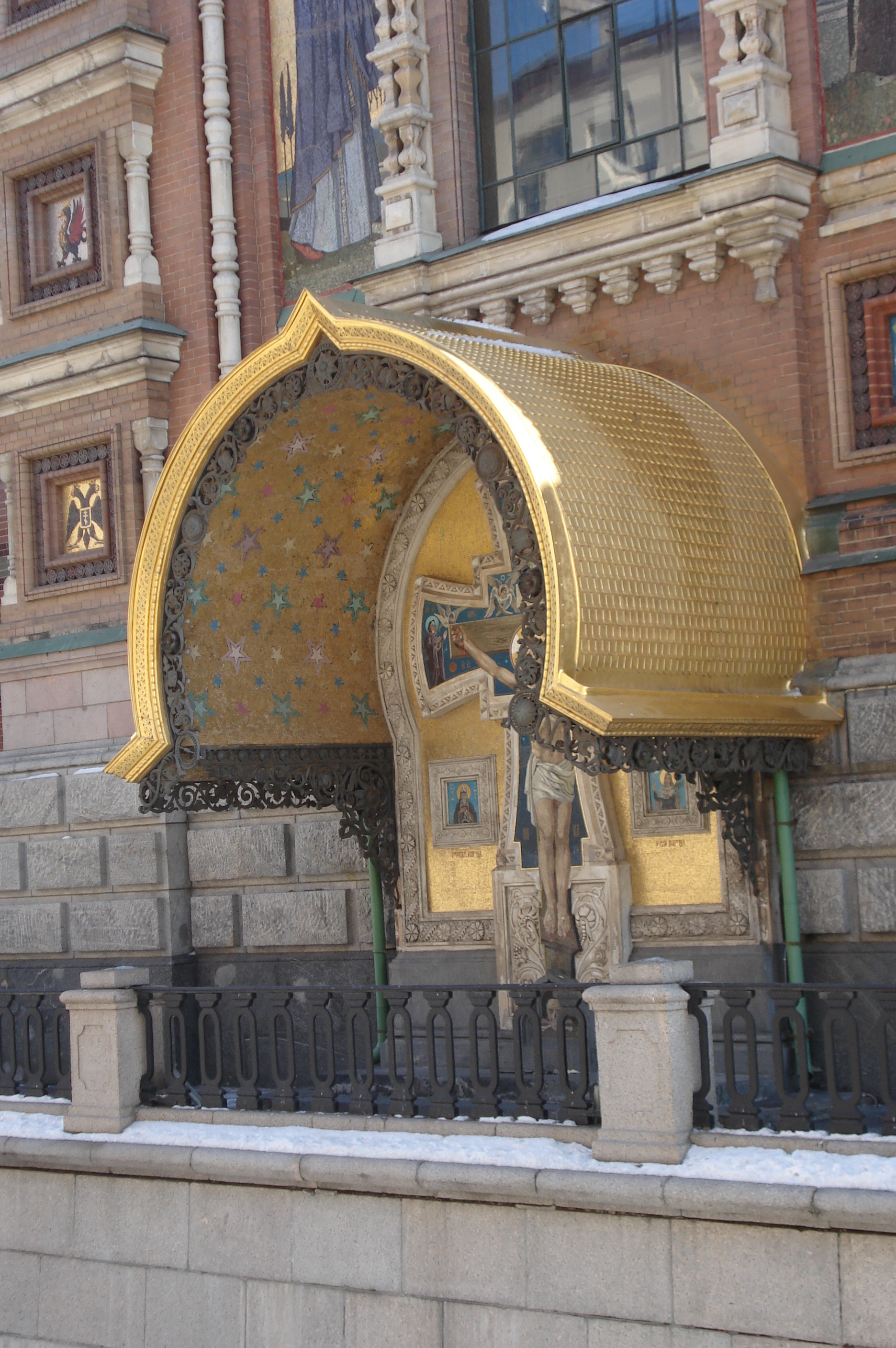 รูปถ่าย รัสเซีย(Russia) เซนต์ปีเตอร์สเบิร์ก(St Petersburg) มหาวิหารหยดเลือด(Church of the Savior on Blood) 2006-03 10