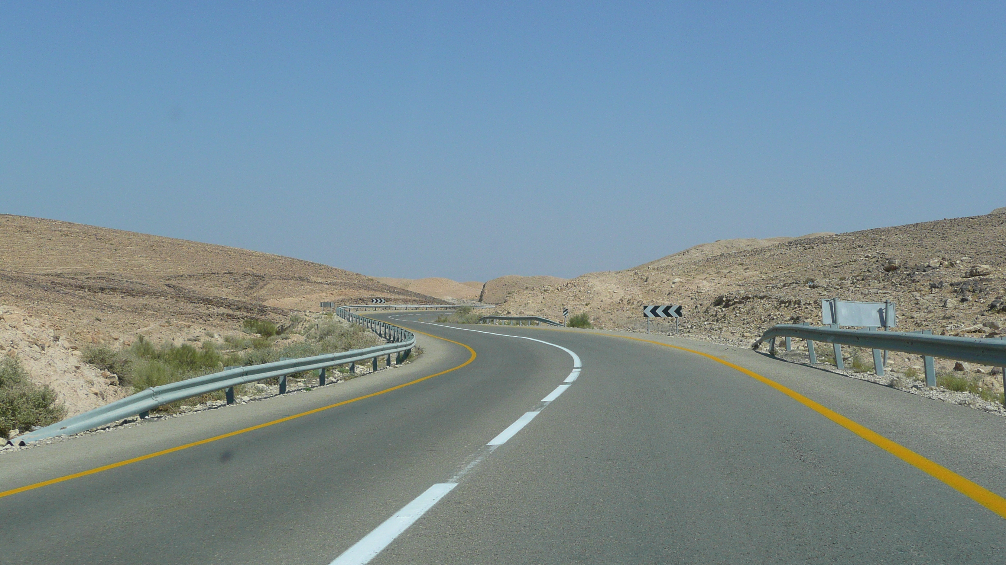 รูปถ่าย อิสราเอล(Israel) ถนนจากอาราดไปทะเลเดดซี(Arad to Dead Sea road) 2007-06 7