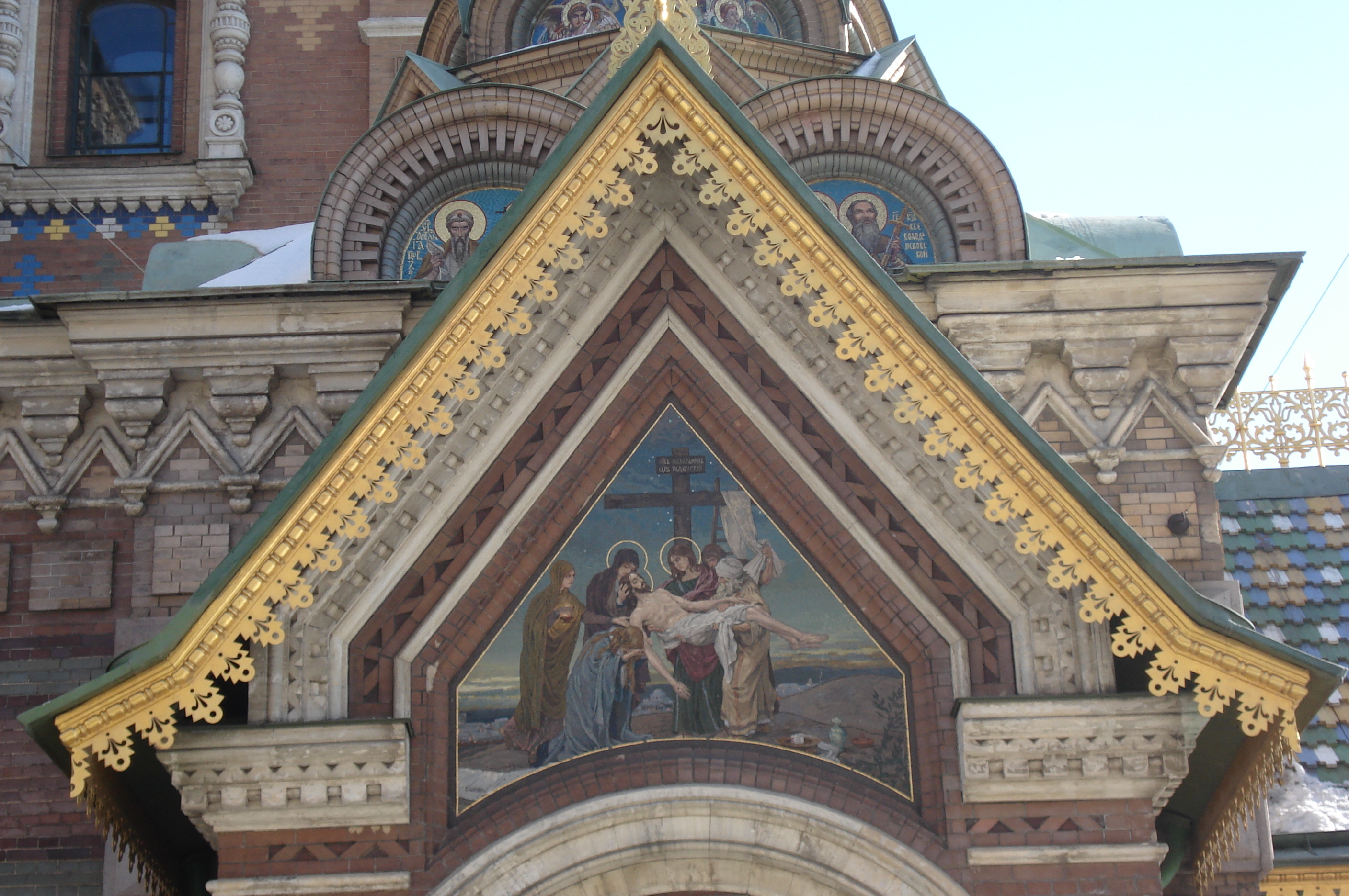 รูปถ่าย รัสเซีย(Russia) เซนต์ปีเตอร์สเบิร์ก(St Petersburg) มหาวิหารหยดเลือด(Church of the Savior on Blood) 2006-03 9