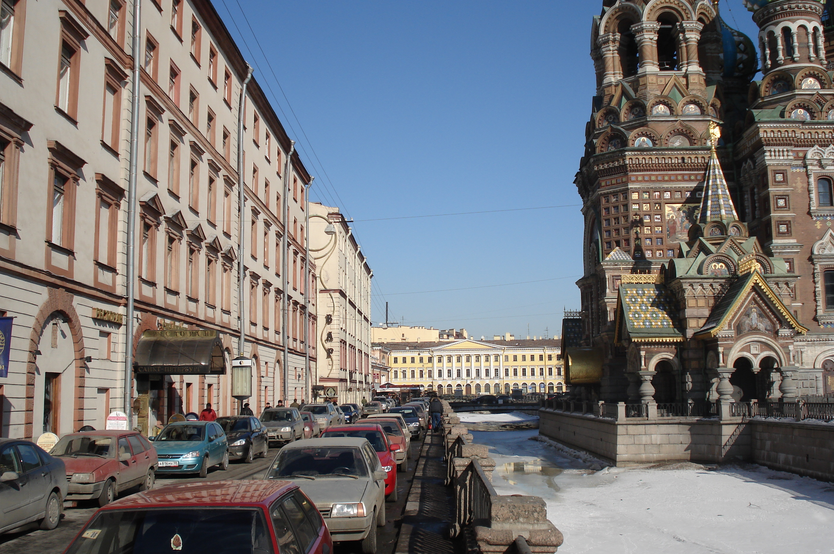 รูปถ่าย รัสเซีย(Russia) เซนต์ปีเตอร์สเบิร์ก(St Petersburg) มหาวิหารหยดเลือด(Church of the Savior on Blood) 2006-03 23