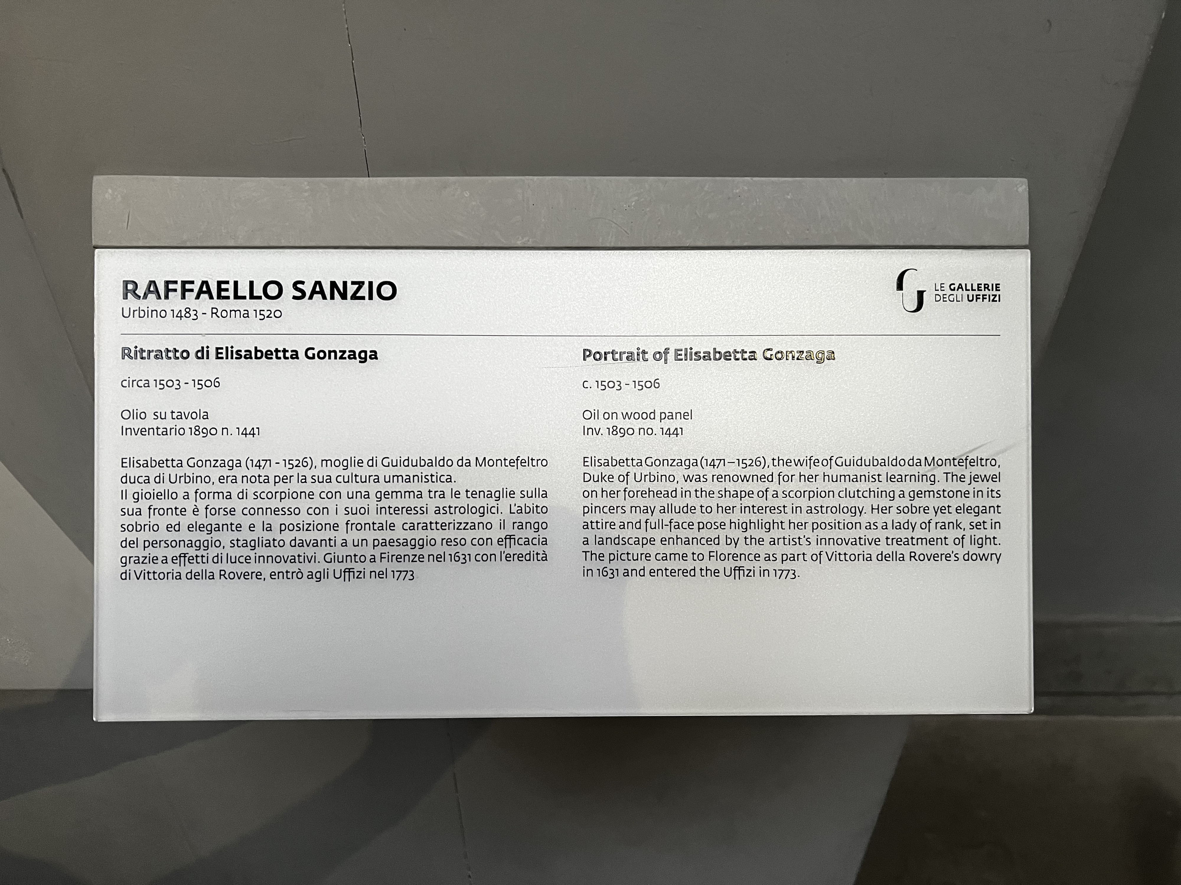 รูปถ่าย อิตาลี(Italy) ฟลอเรนซ์(Florence) พิพิธภัณฑ์อุฟฟีซี(Uffizi Museum) 2022-05 145