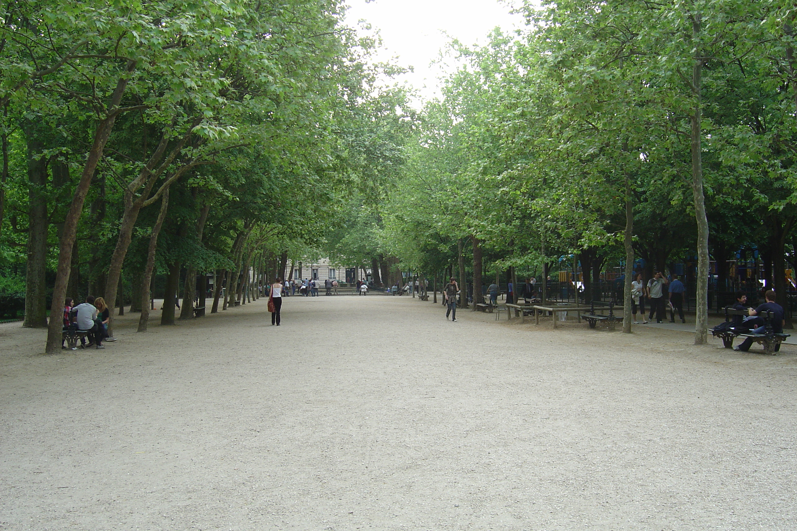 รูปถ่าย ฝรั่งเศส(France) ปารีส(Paris) สวนลักเซมเบิร์ก(Luxembourg Garden) 2007-04 47