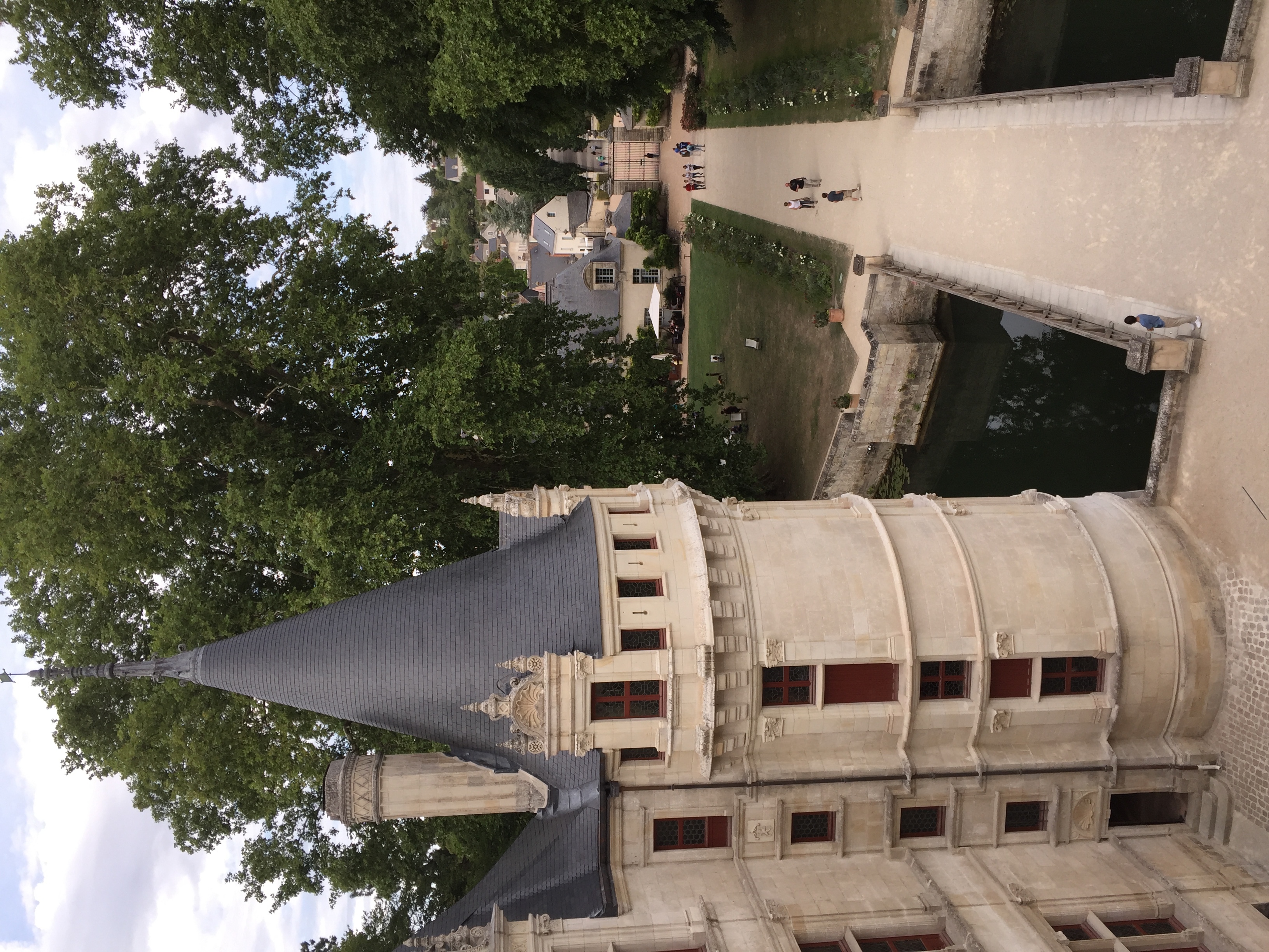 รูปถ่าย ฝรั่งเศส(France) ปราสาทอาแซ-เลอ-รีโด(Azay-le-Rideau Castle) 2017-08 0