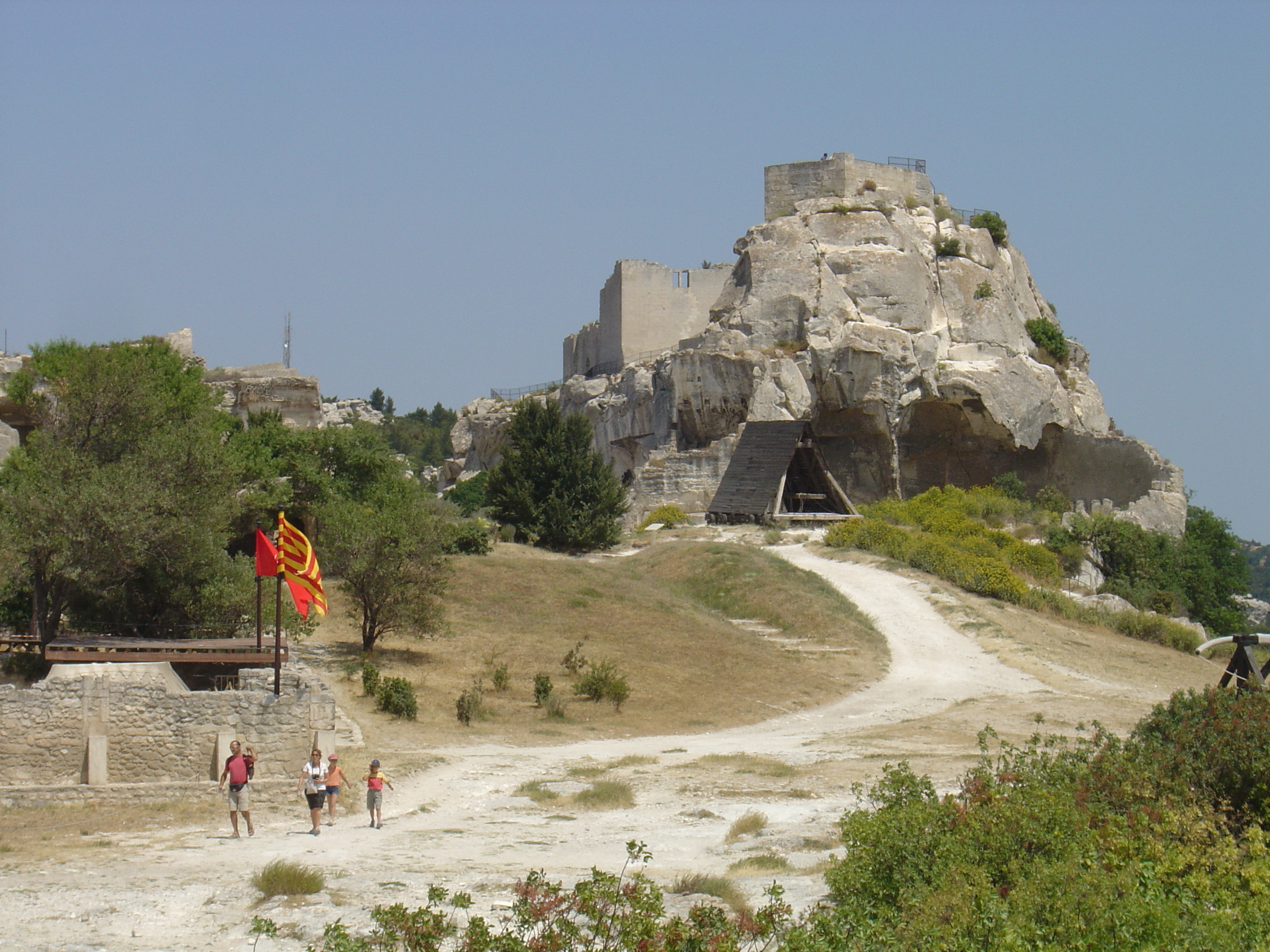 รูปถ่าย ฝรั่งเศส(France) เลส์โบเดอโพรว็องซ์(Baux de Provence) 2004-08 60