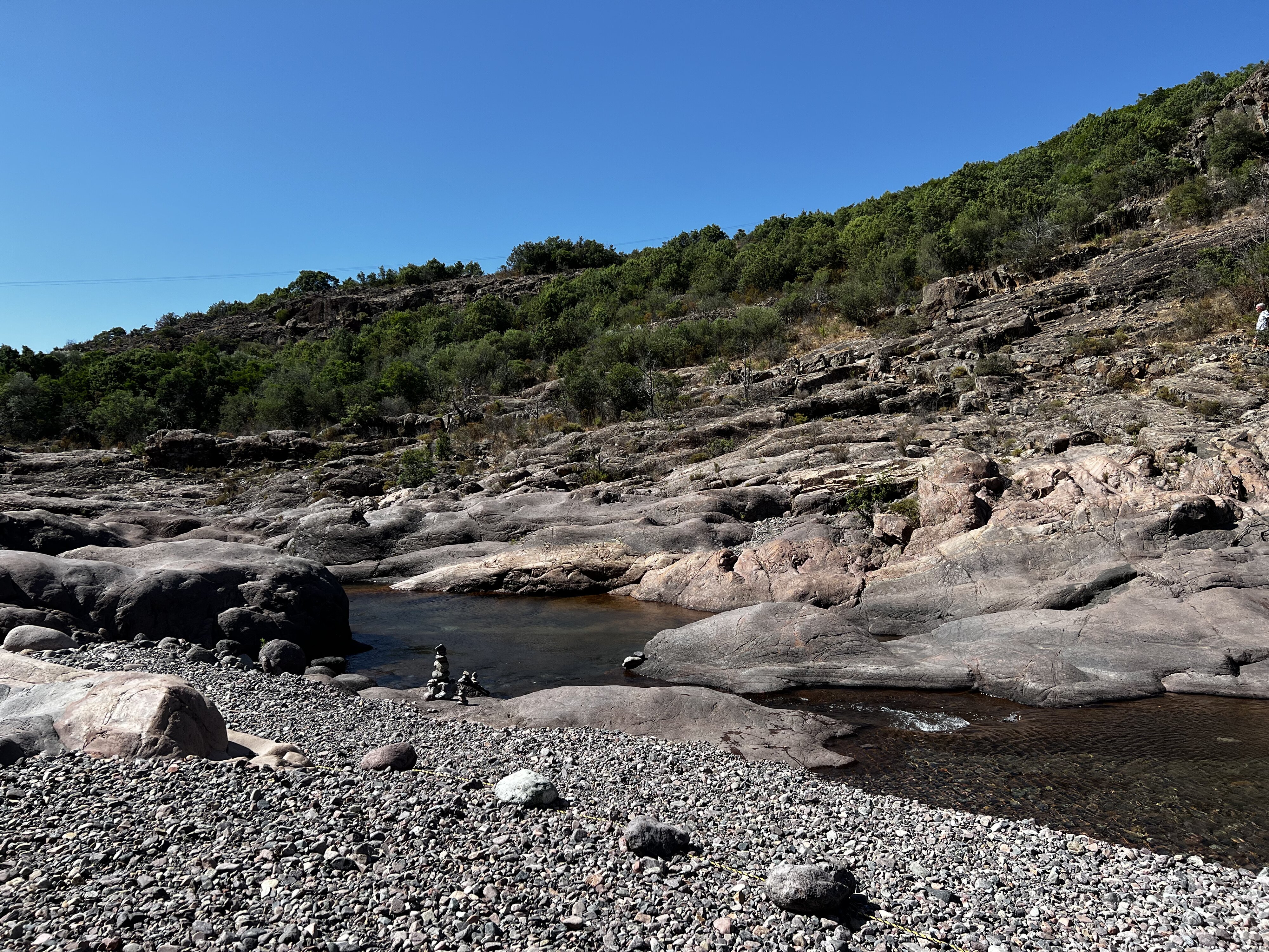 รูปถ่าย ฝรั่งเศส(France) คอร์สิคา(Corsica) แม่น้ำฟังโก(Fango river) 2022-06 27
