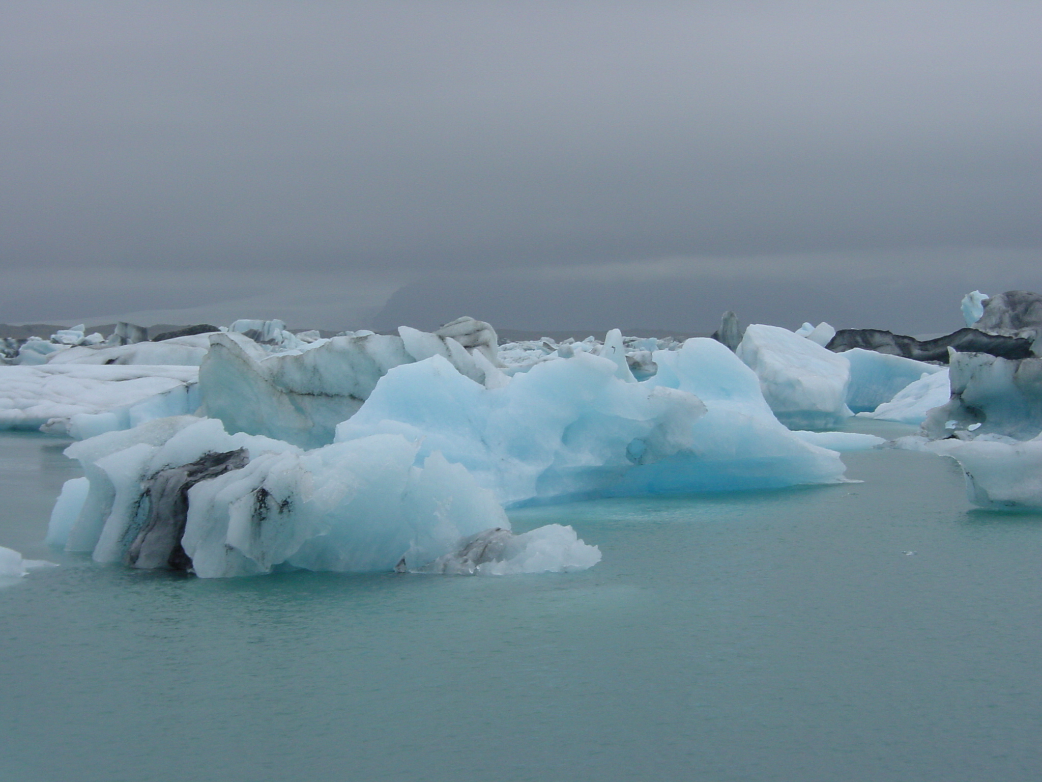 รูปถ่าย ไอซ์แลนด์(Iceland) โจกูลซาร์ลง(Jokulsarlon) 2003-06 15