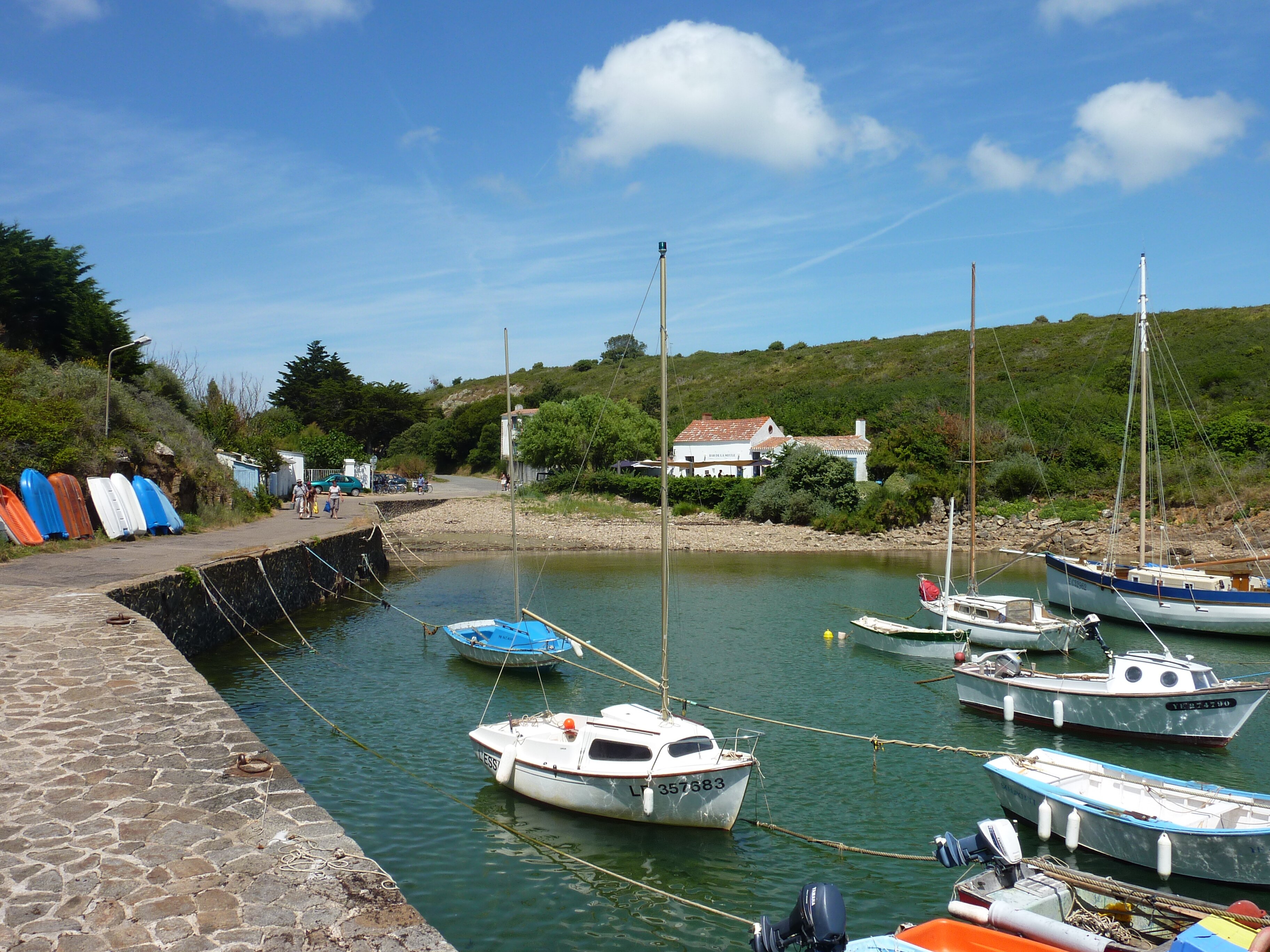 รูปถ่าย ฝรั่งเศส(France) เกาะดีเยอ(Ile d'yeu) 2009-07 137
