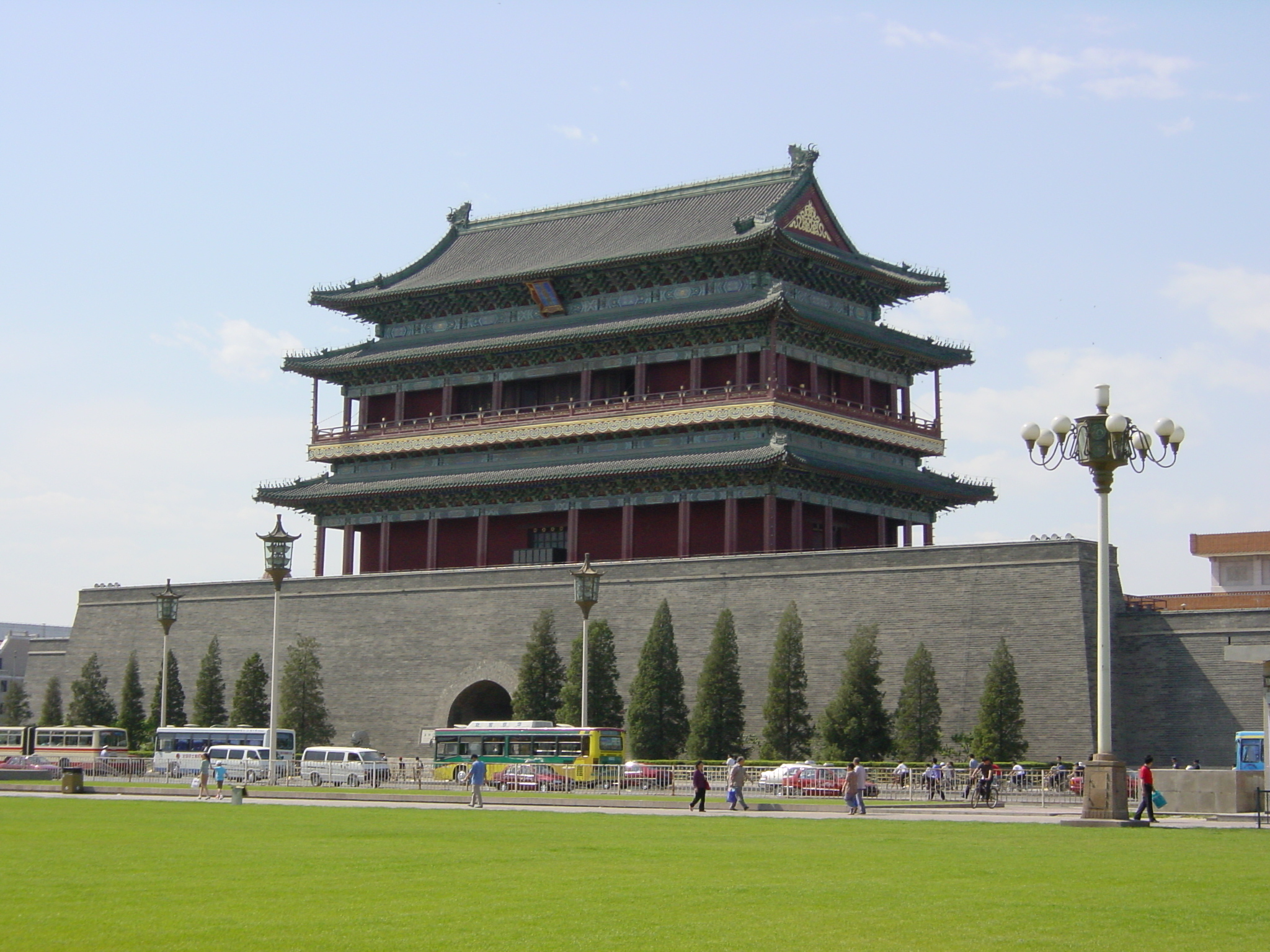 รูปถ่าย จีน(China) ปักกิ่ง(Beijing) จัตุรัสเทียนอันเหมิน(Tiananmen) 2002-05 48