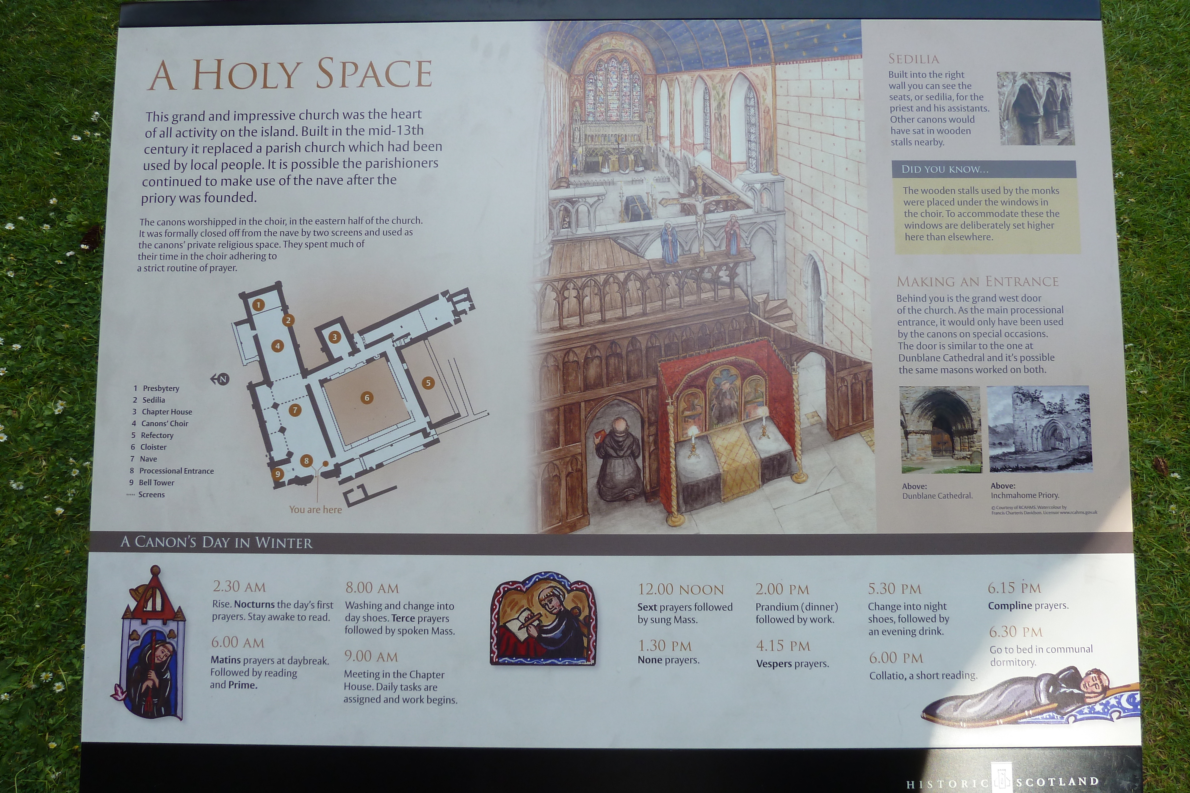 รูปถ่าย อังกฤษ(United Kingdom) สกอตแลนด์(Scotland) อารามอินช์มาโฮม(Inchmahome Priory) 2011-07 38