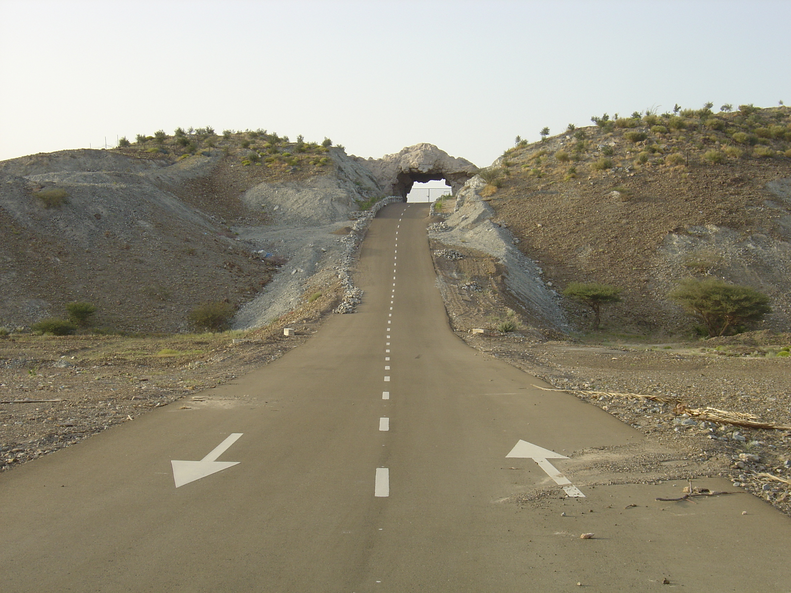 รูปถ่าย โอมาน(Oman) จากบูไมิไปถนนมาฮาดา(Buraimi to Mahada road) 2005-03 22