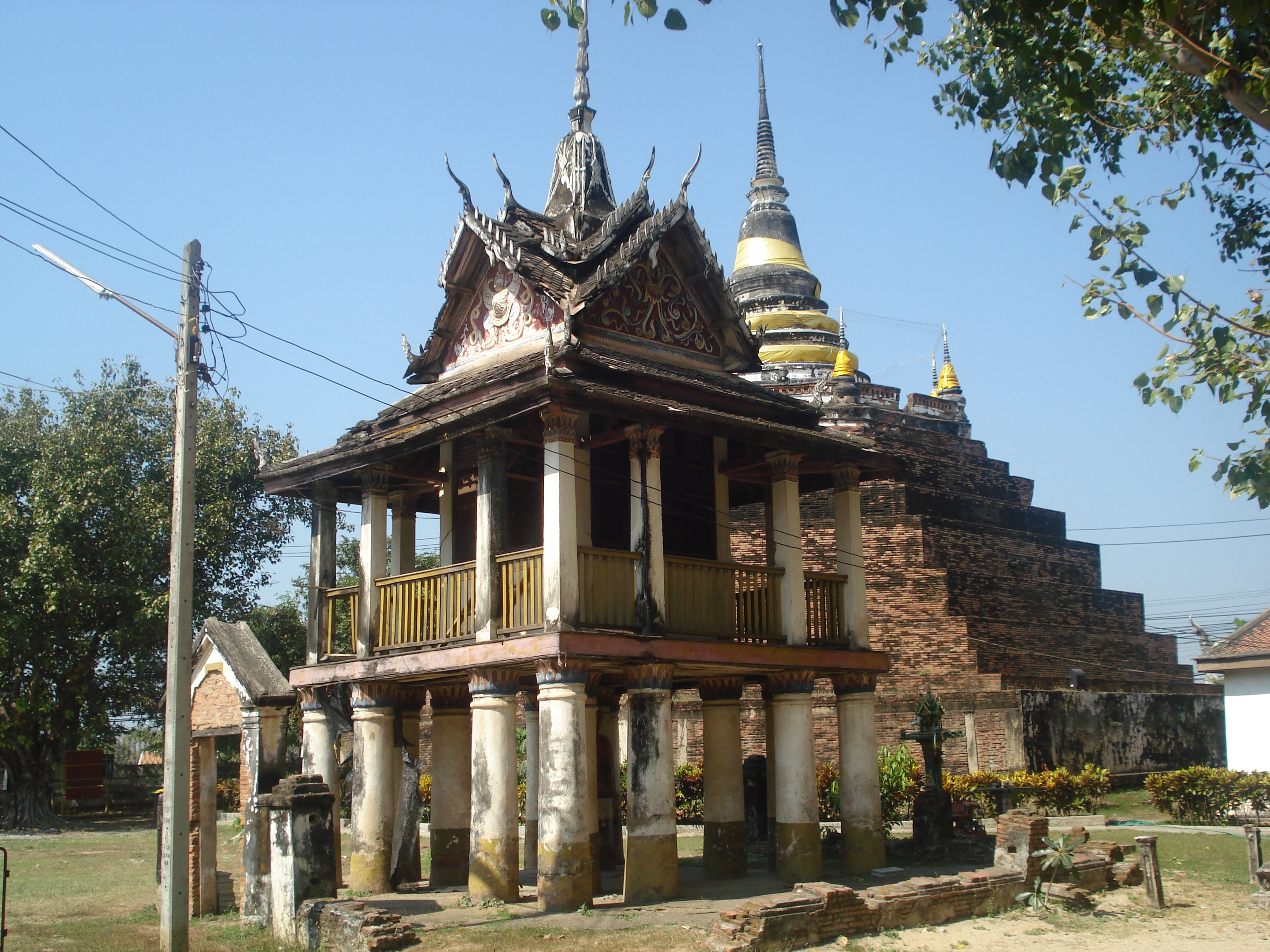 รูปถ่าย ไทย(Thailand) พิษณุโลก(Phitsanulok) วัดราชบูรณะ(Wat Ratcha Bhurana) 2008-01 49
