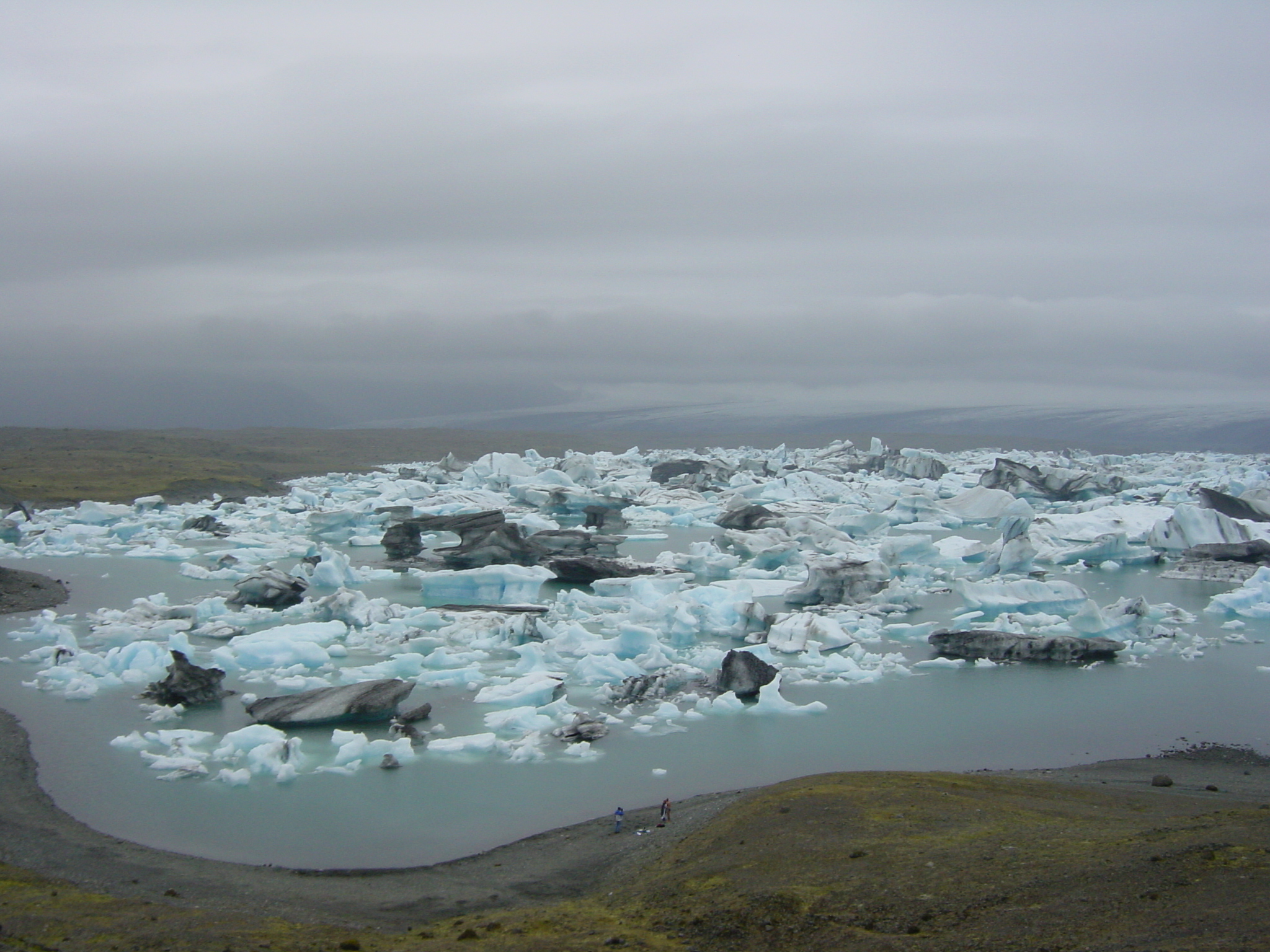 รูปถ่าย ไอซ์แลนด์(Iceland) โจกูลซาร์ลง(Jokulsarlon) 2003-06 25