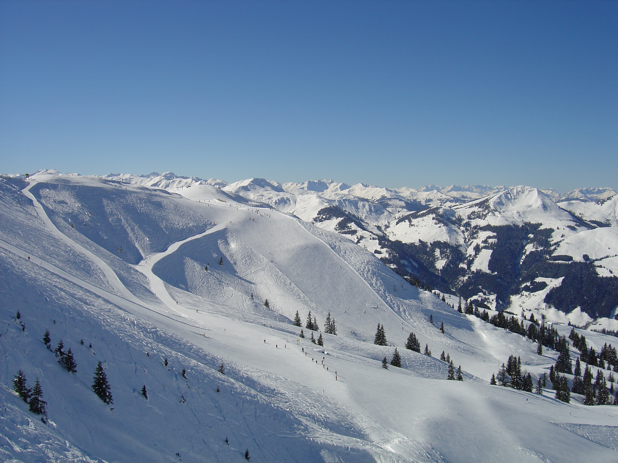 รูปถ่าย ออสเตรีย(Austria) คิทซ์บูเฮล(Kitzbuhel) สกี(Ski) 2005-03 16