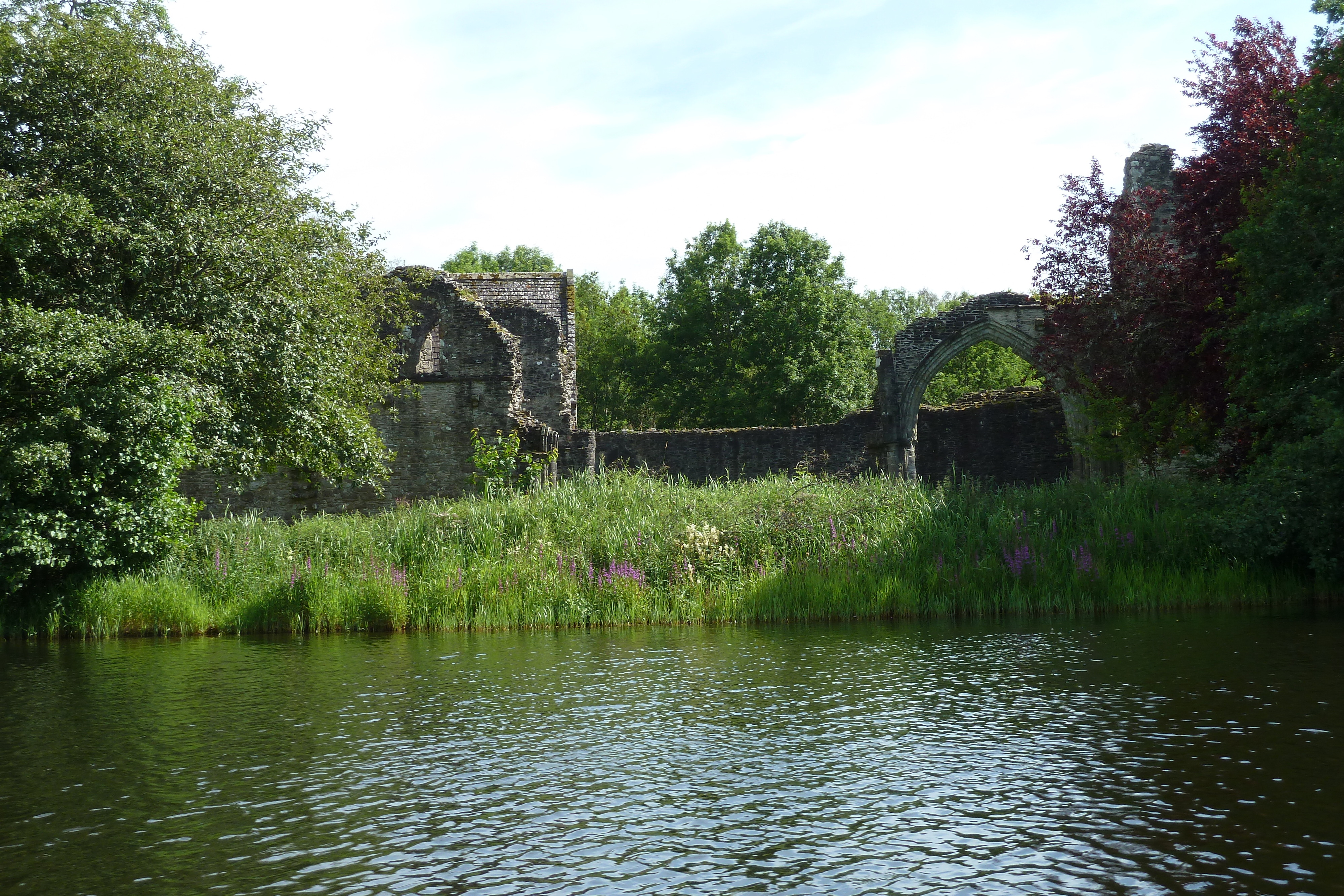 รูปถ่าย อังกฤษ(United Kingdom) สกอตแลนด์(Scotland) อารามอินช์มาโฮม(Inchmahome Priory) 2011-07 3