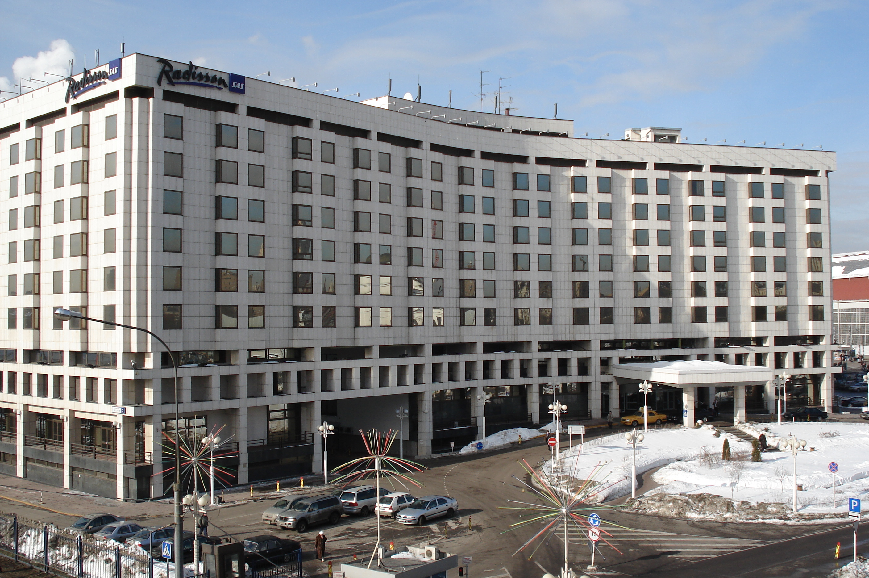 รูปถ่าย รัสเซีย(Russia) มอสโก(Moscow) โรงแรมแรดิสัน สลาวยันสกายา(Radisson Slavyanskaya Hotel) 2006-03 26