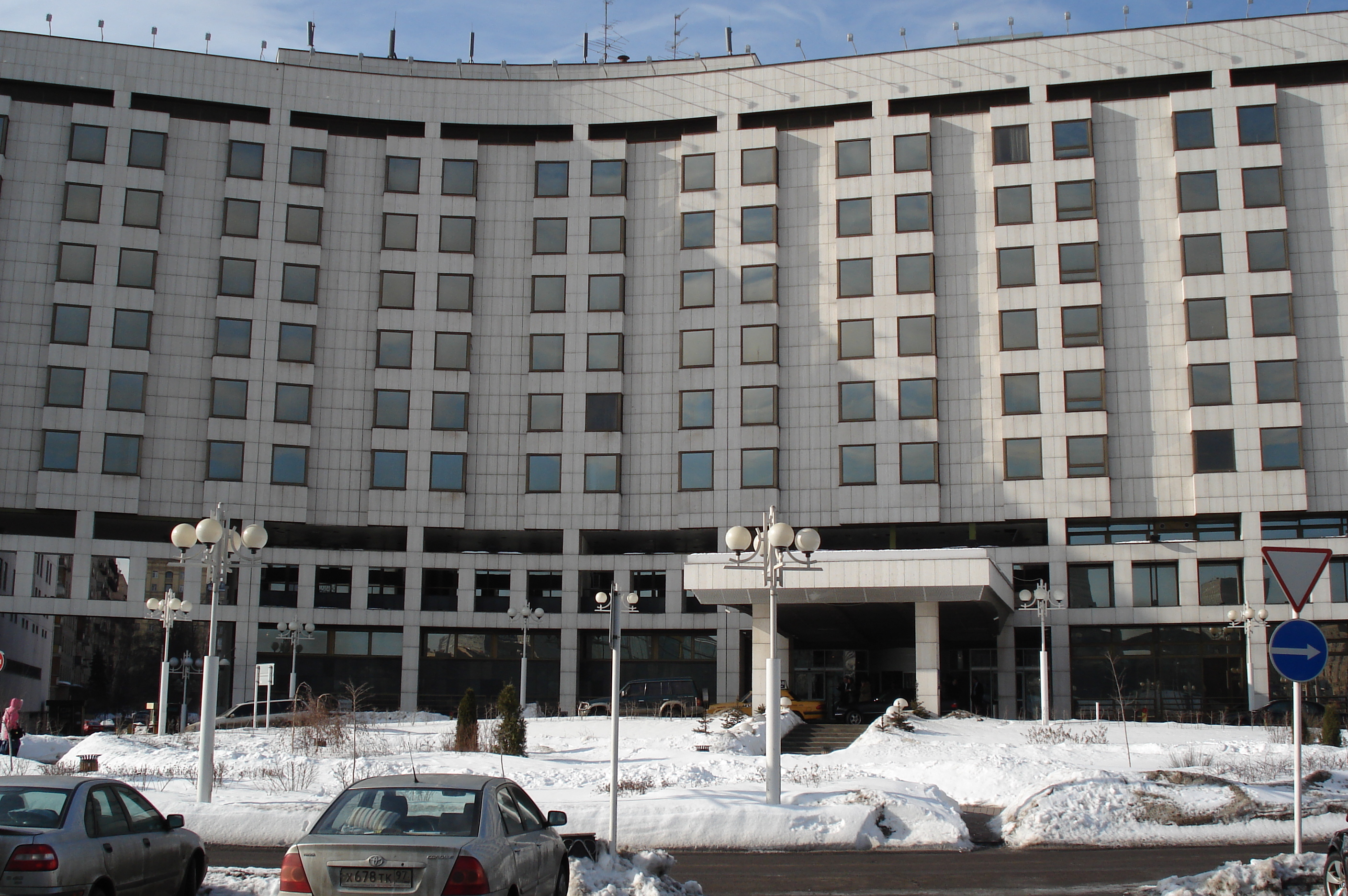 รูปถ่าย รัสเซีย(Russia) มอสโก(Moscow) โรงแรมแรดิสัน สลาวยันสกายา(Radisson Slavyanskaya Hotel) 2006-03 5