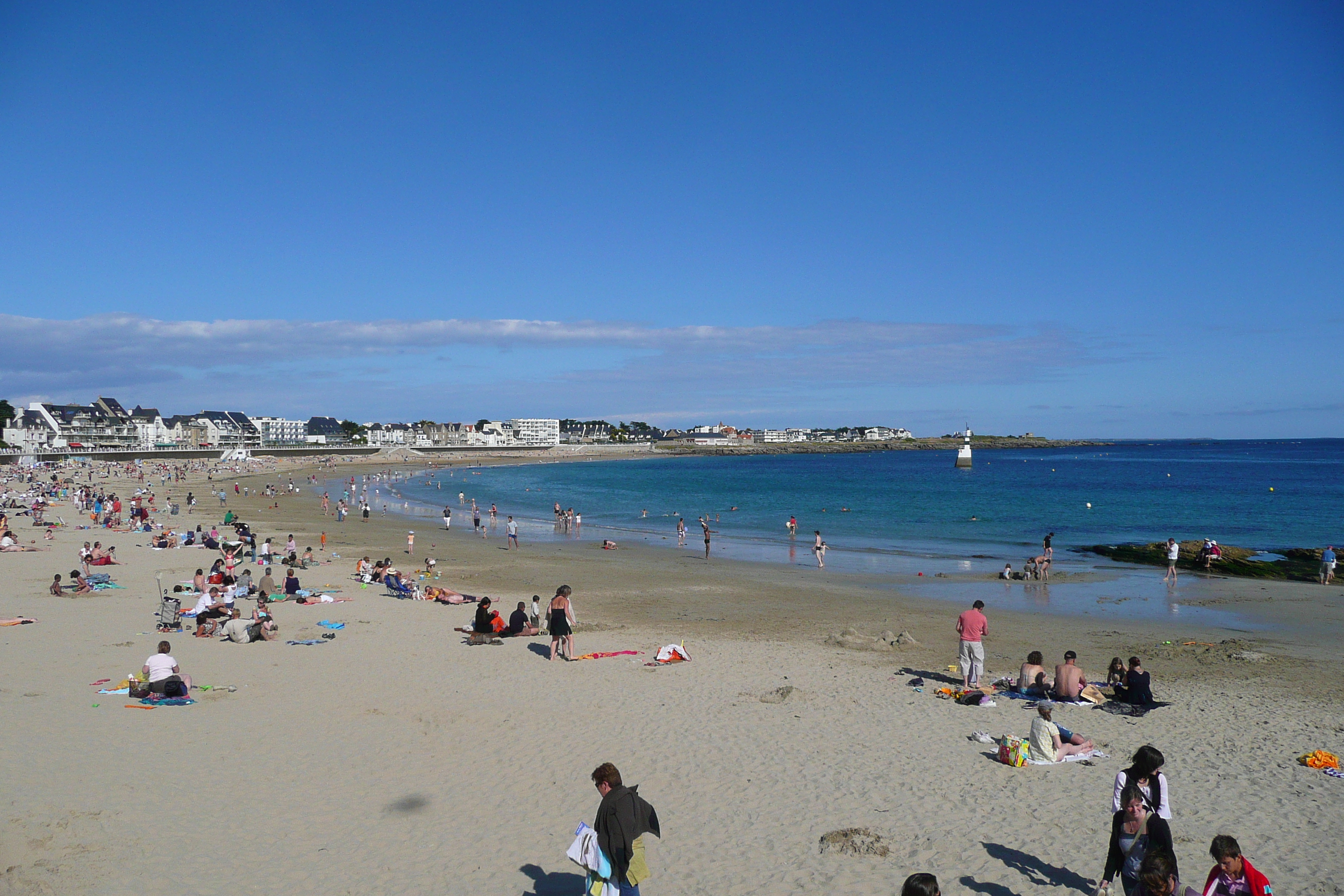 รูปถ่าย ฝรั่งเศส(France) คาบสมุทรกีเบอรง(Quiberon peninsula) กีเบอรง(Quiberon) 2008-07 101