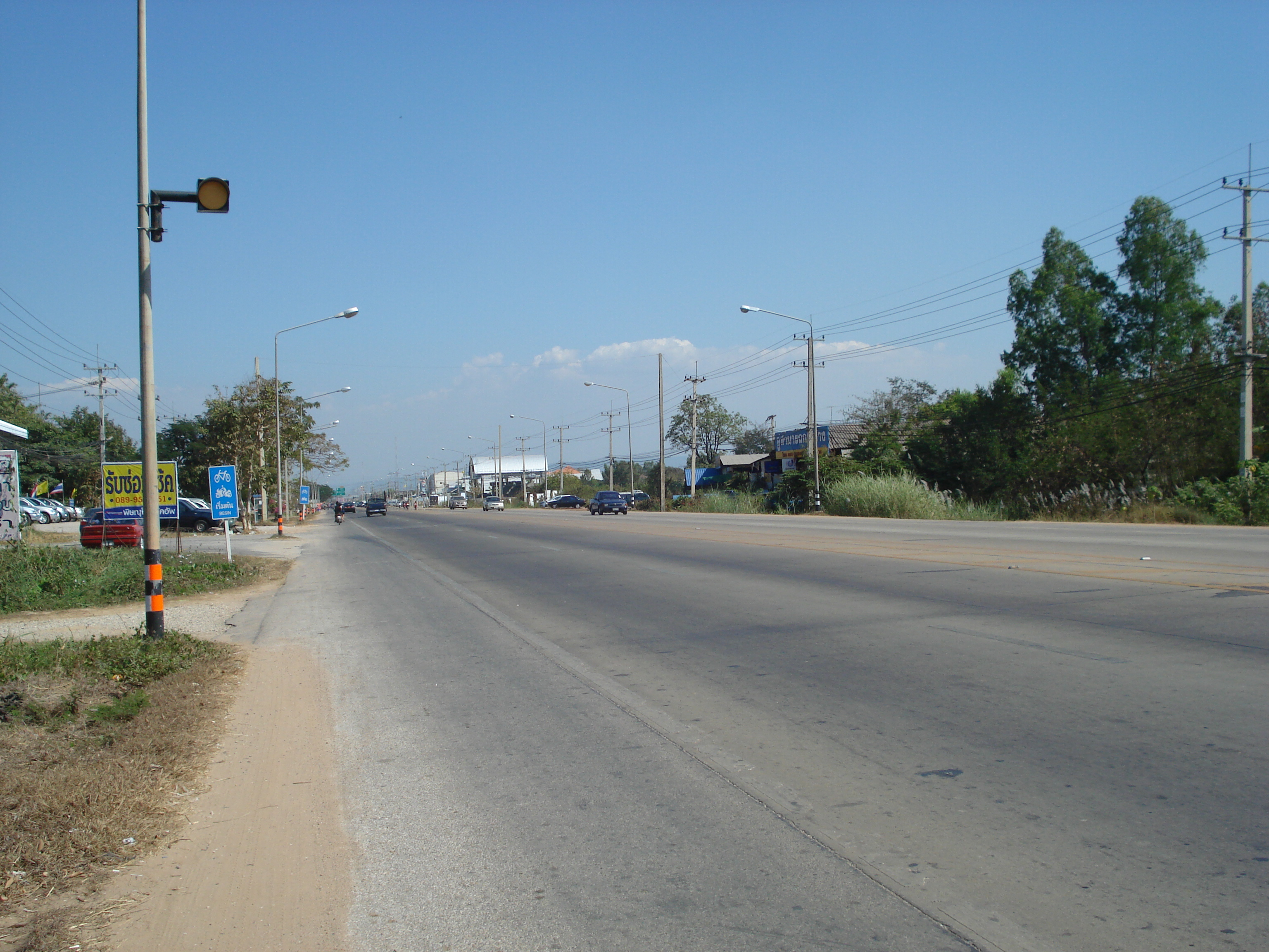 รูปถ่าย ไทย(Thailand) พิษณุโลก(Phitsanulok) ถนนมิตรภาพ(Mittraparp Road) 2008-01 16