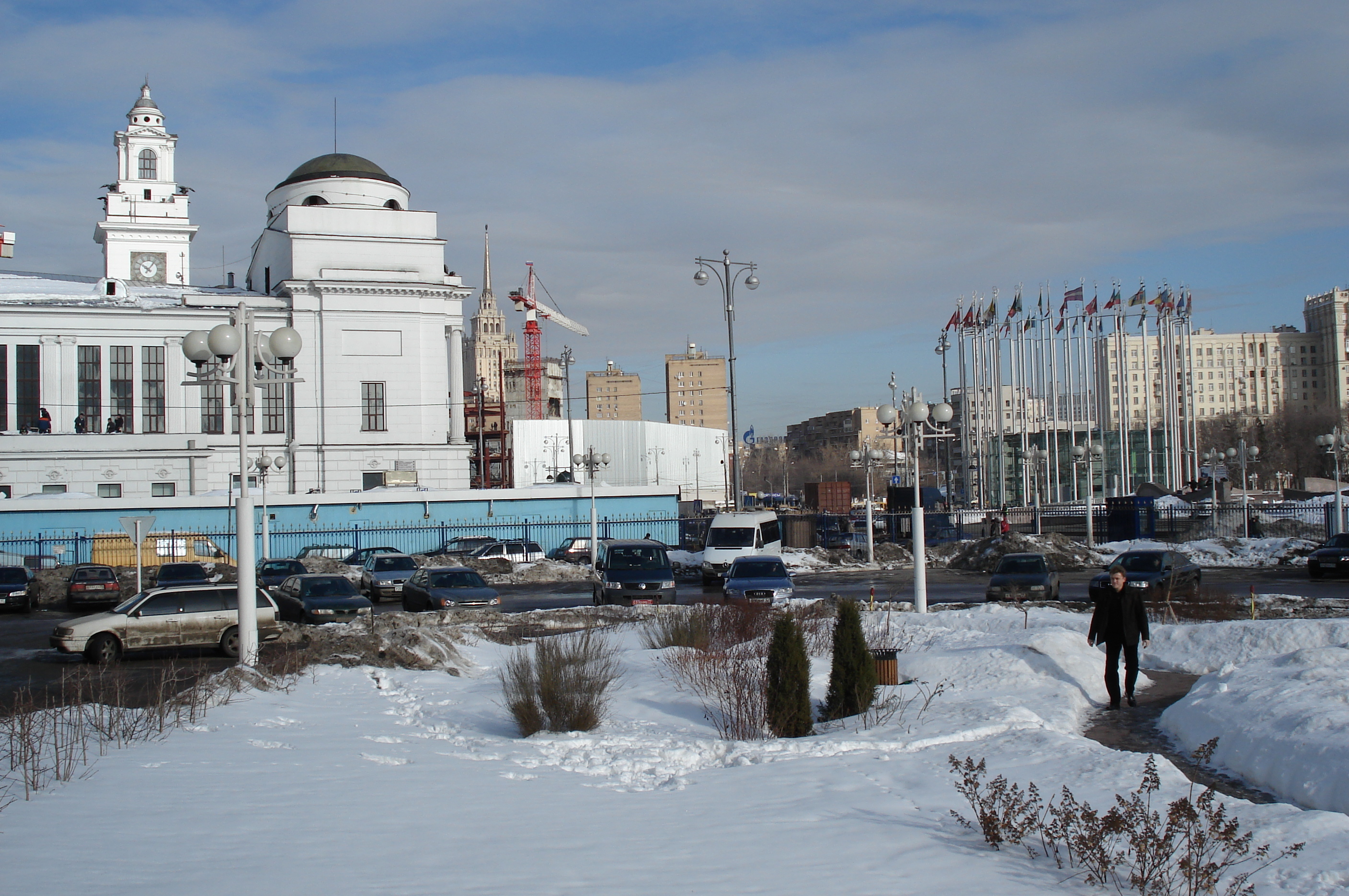 รูปถ่าย รัสเซีย(Russia) มอสโก(Moscow) โรงแรมแรดิสัน สลาวยันสกายา(Radisson Slavyanskaya Hotel) 2006-03 7