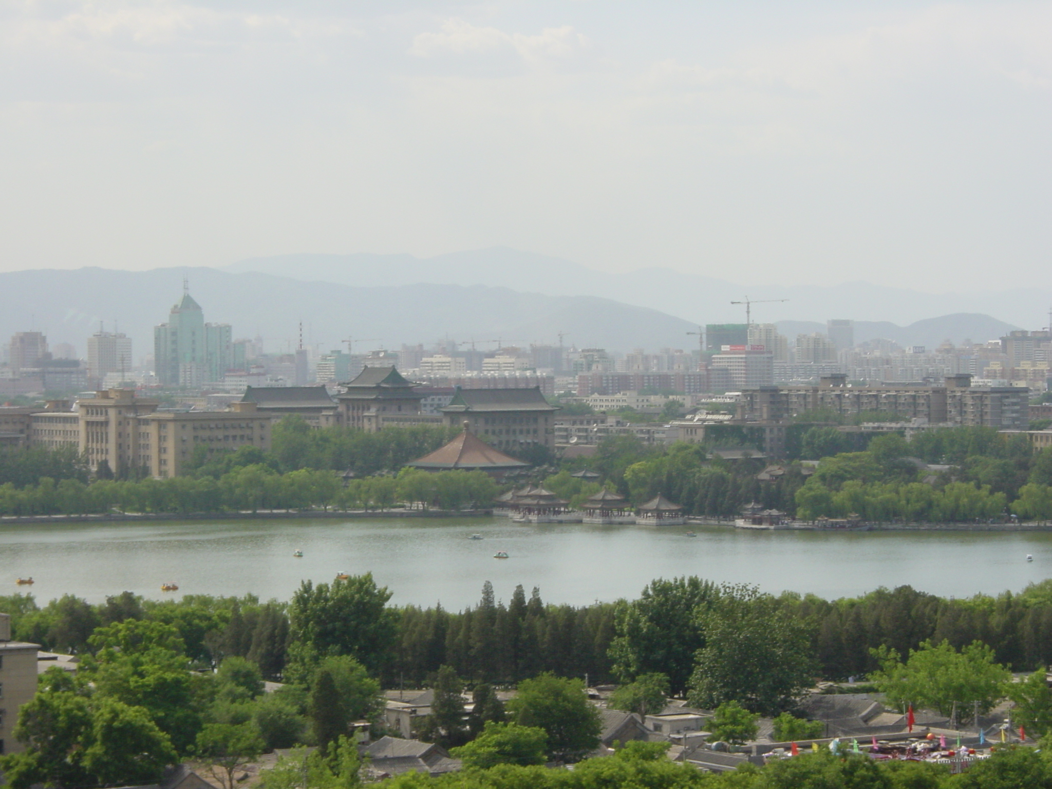 รูปถ่าย จีน(China) ปักกิ่ง(Beijing) สวนสาธารณะจิ่งซาน(Beihai Park) 2002-05 11