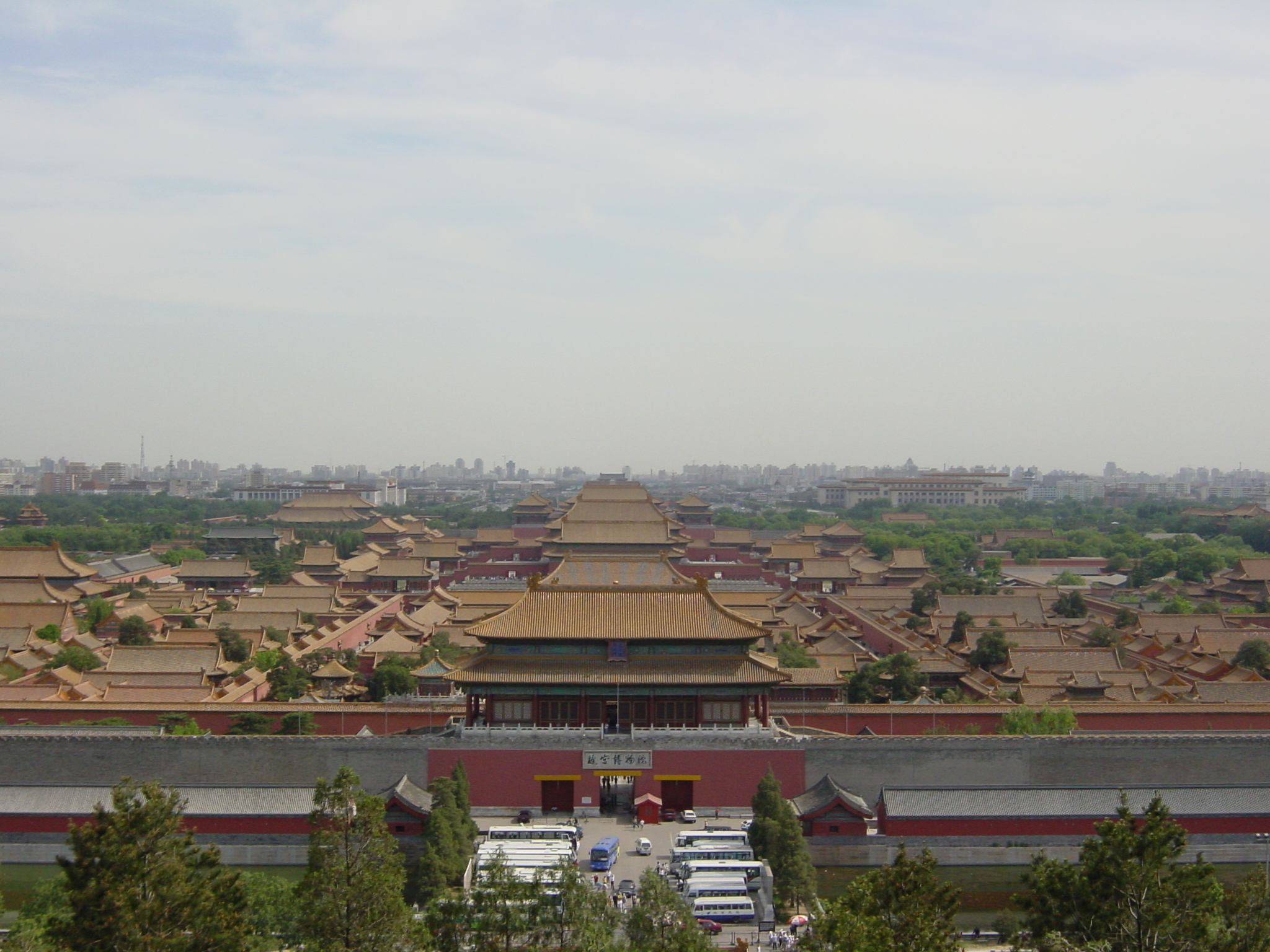 รูปถ่าย จีน(China) ปักกิ่ง(Beijing) สวนสาธารณะจิ่งซาน(Beihai Park) 2002-05 7