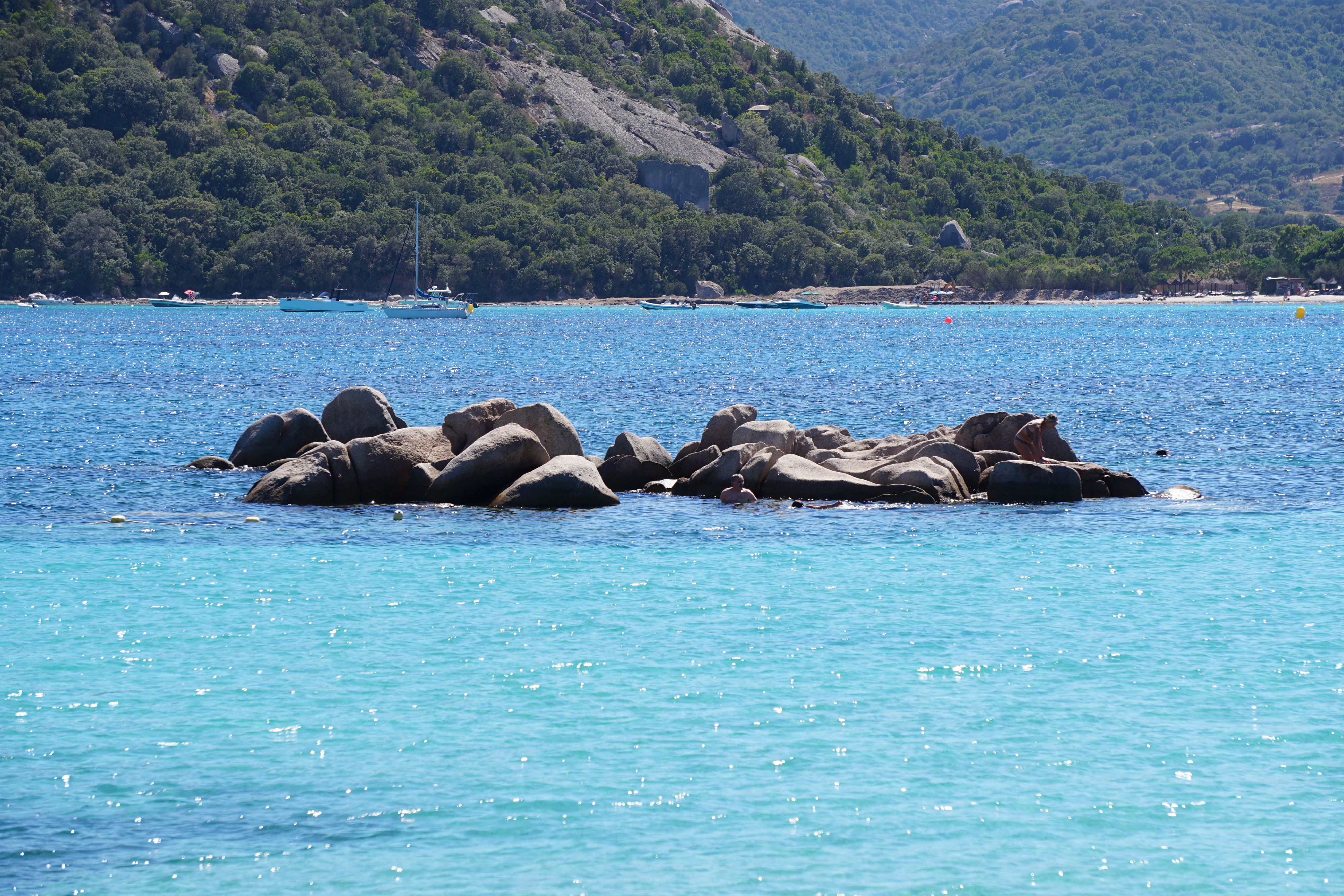 รูปถ่าย ฝรั่งเศส(France) คอร์สิคา(Corsica) หาดซันตาจูเลีย(Santa Giulia Beach) 2017-07 38