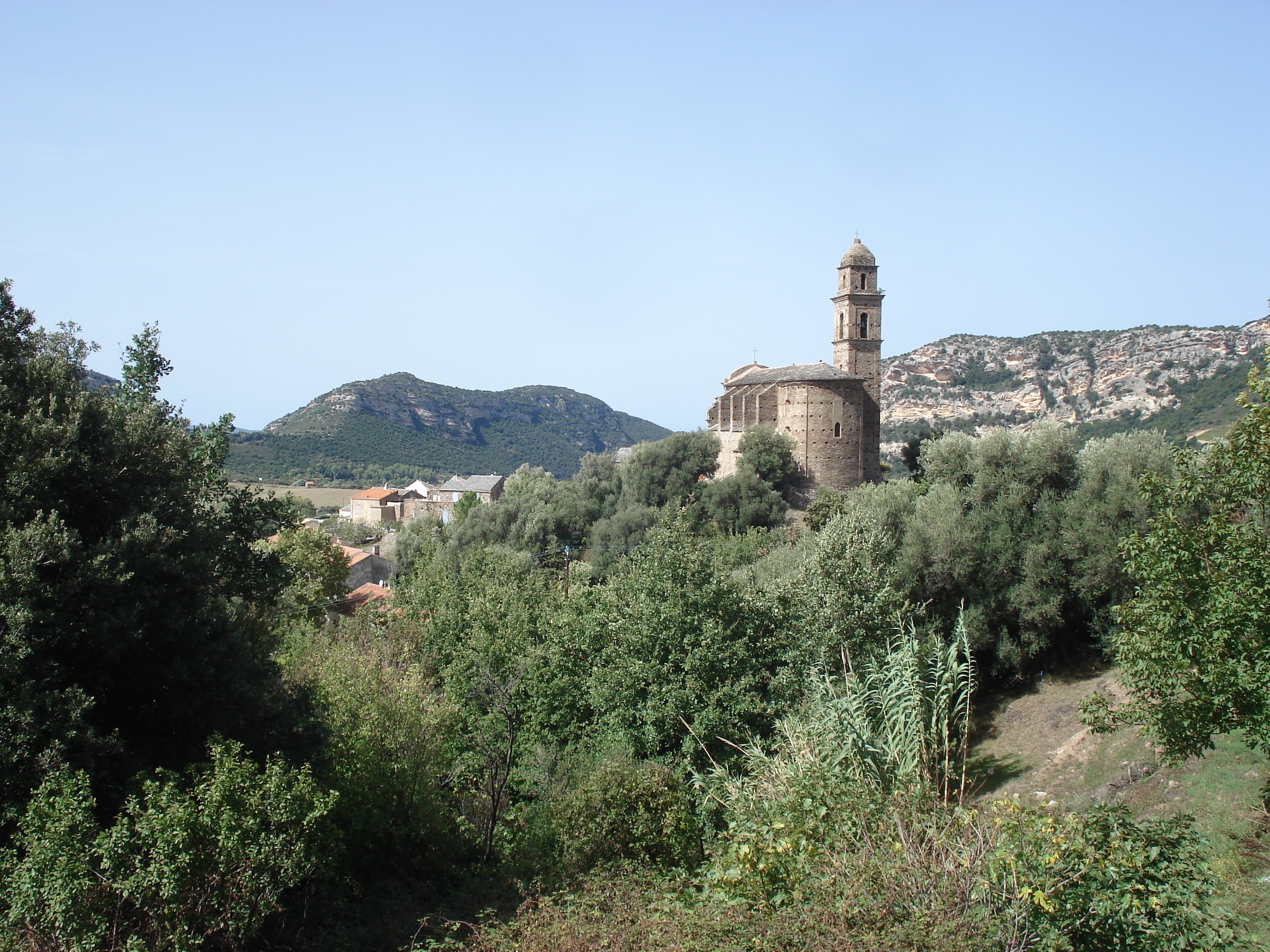 รูปถ่าย ฝรั่งเศส(France) คอร์สิคา(Corsica) ถนนจากบัสตียาไปแซ็งฟลอร็อง(Bastia to Saint Florent Road) 2006-09 32