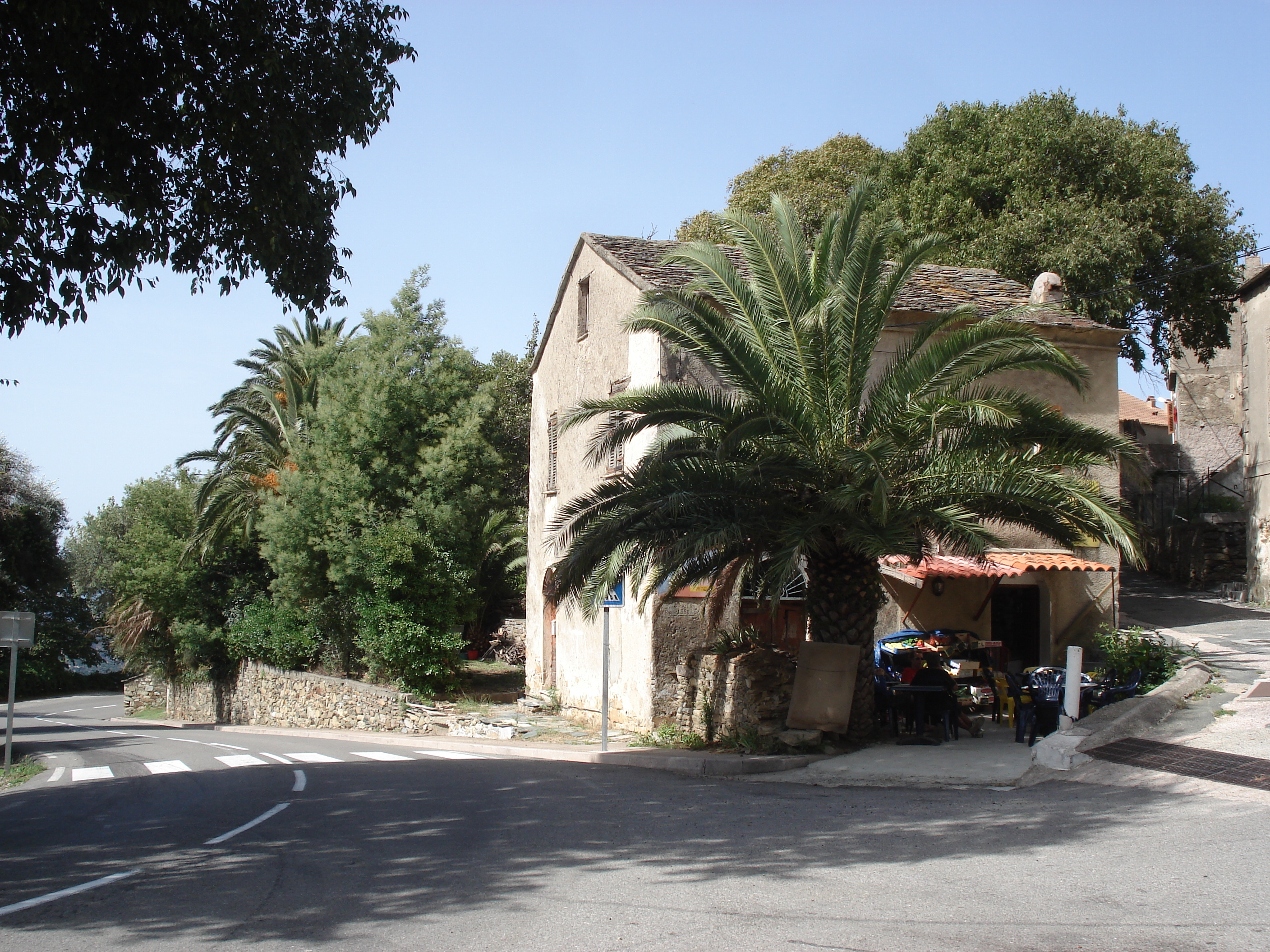 รูปถ่าย ฝรั่งเศส(France) คอร์สิคา(Corsica) ถนนจากบัสตียาไปแซ็งฟลอร็อง(Bastia to Saint Florent Road) 2006-09 13
