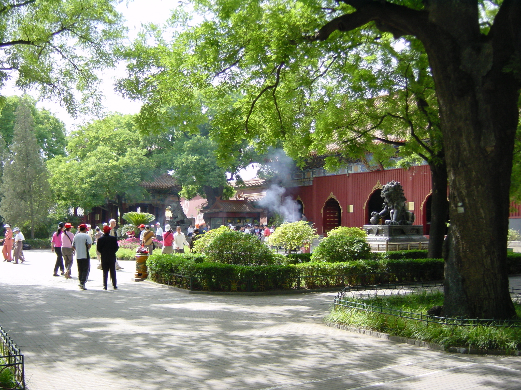 รูปถ่าย จีน(China) ปักกิ่ง(Beijing) สวนสาธารณะจิ่งซาน(Beihai Park) 2002-05 48