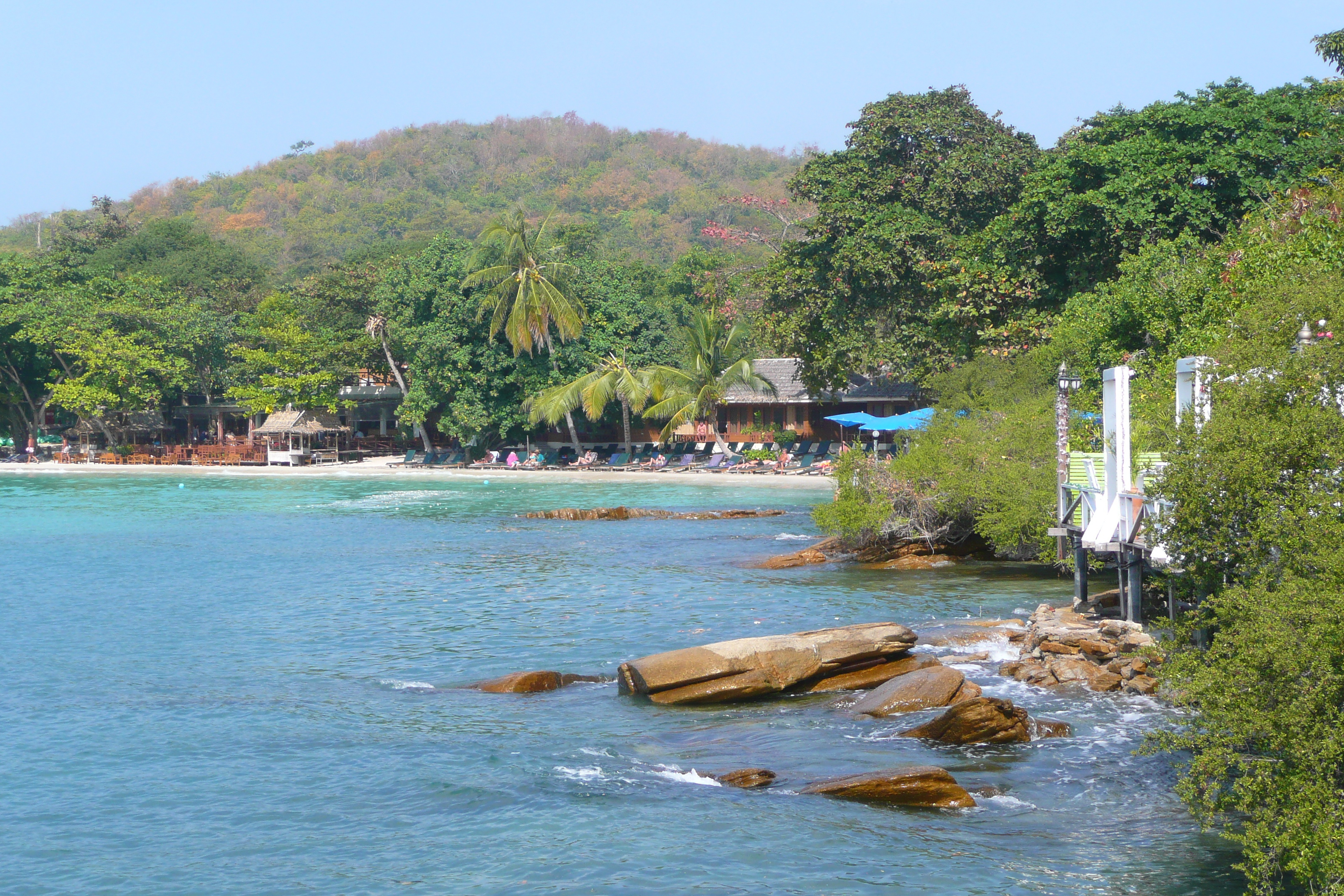 รูปถ่าย ไทย(Thailand) เกาะเสม็ด(Ko Samet) อ่าววงเดือน(Ao Wong Duan) 2009-01 7