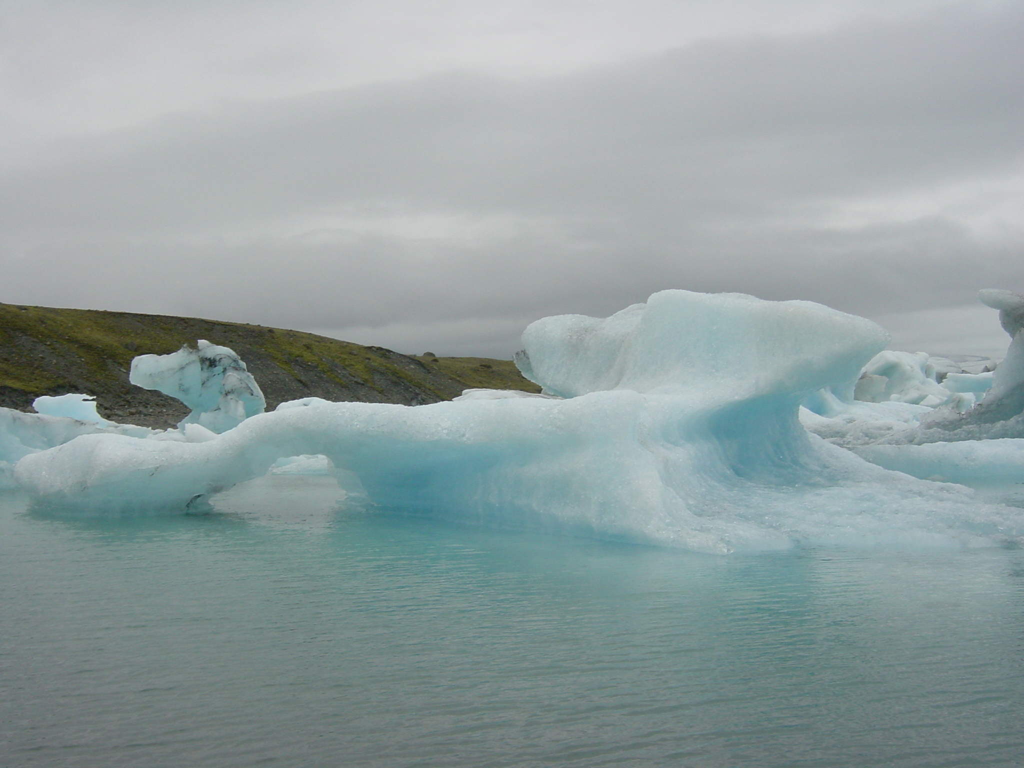รูปถ่าย ไอซ์แลนด์(Iceland) โจกูลซาร์ลง(Jokulsarlon) 2003-06 3