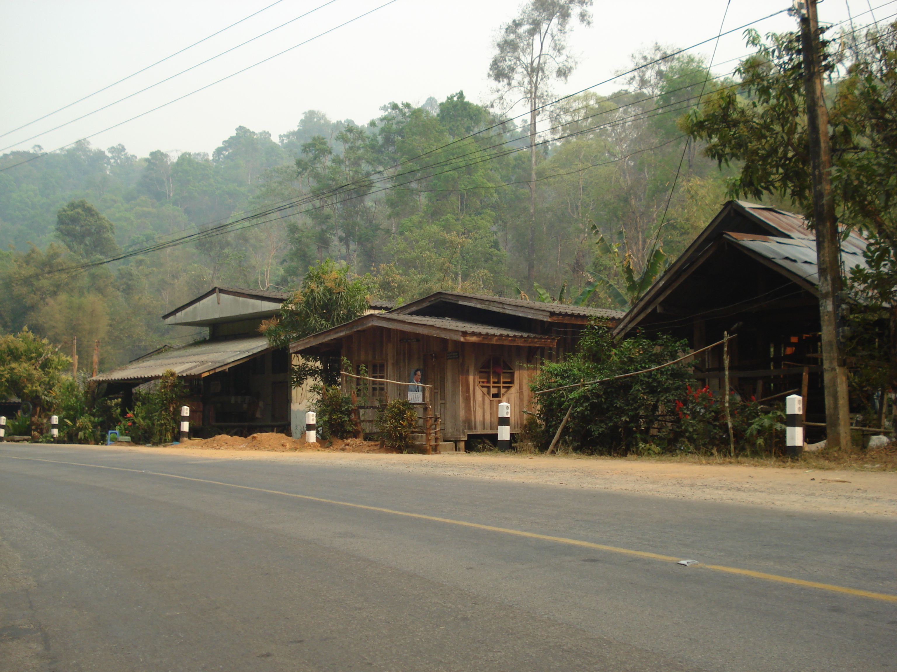 รูปถ่าย ไทย(Thailand) ถนนจากเชียงใหม่ไปปาย(Chiang Mai to Pai road) 2007-02 35