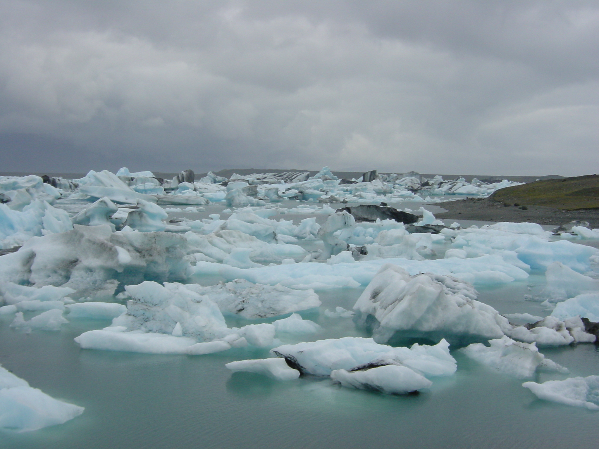 รูปถ่าย ไอซ์แลนด์(Iceland) โจกูลซาร์ลง(Jokulsarlon) 2003-06 52
