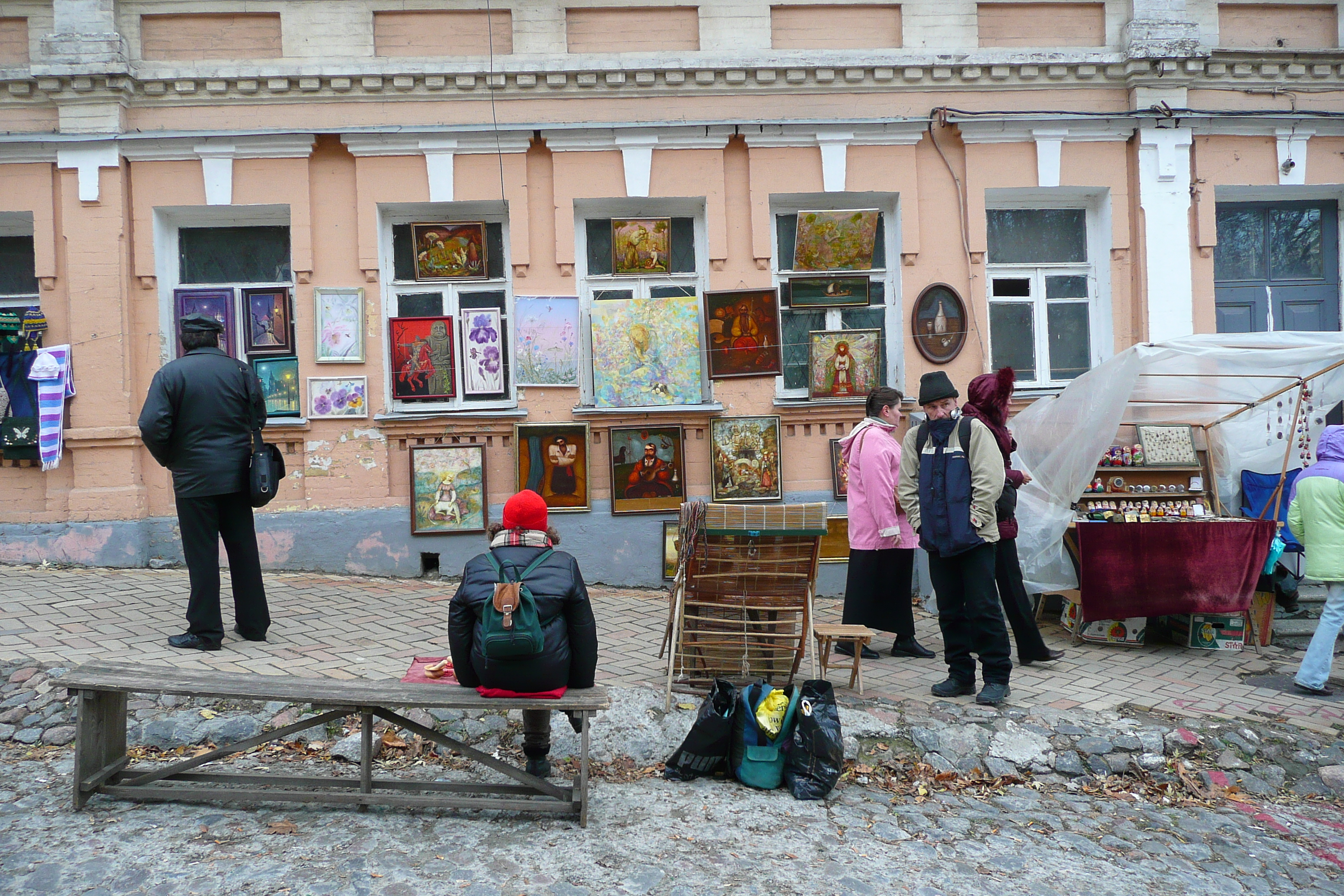 รูปถ่าย ยูเครน(Ukraine) เคียฟ(Kiev) ปอดิลด้านตะวันตก(Podil West) 2007-11 0